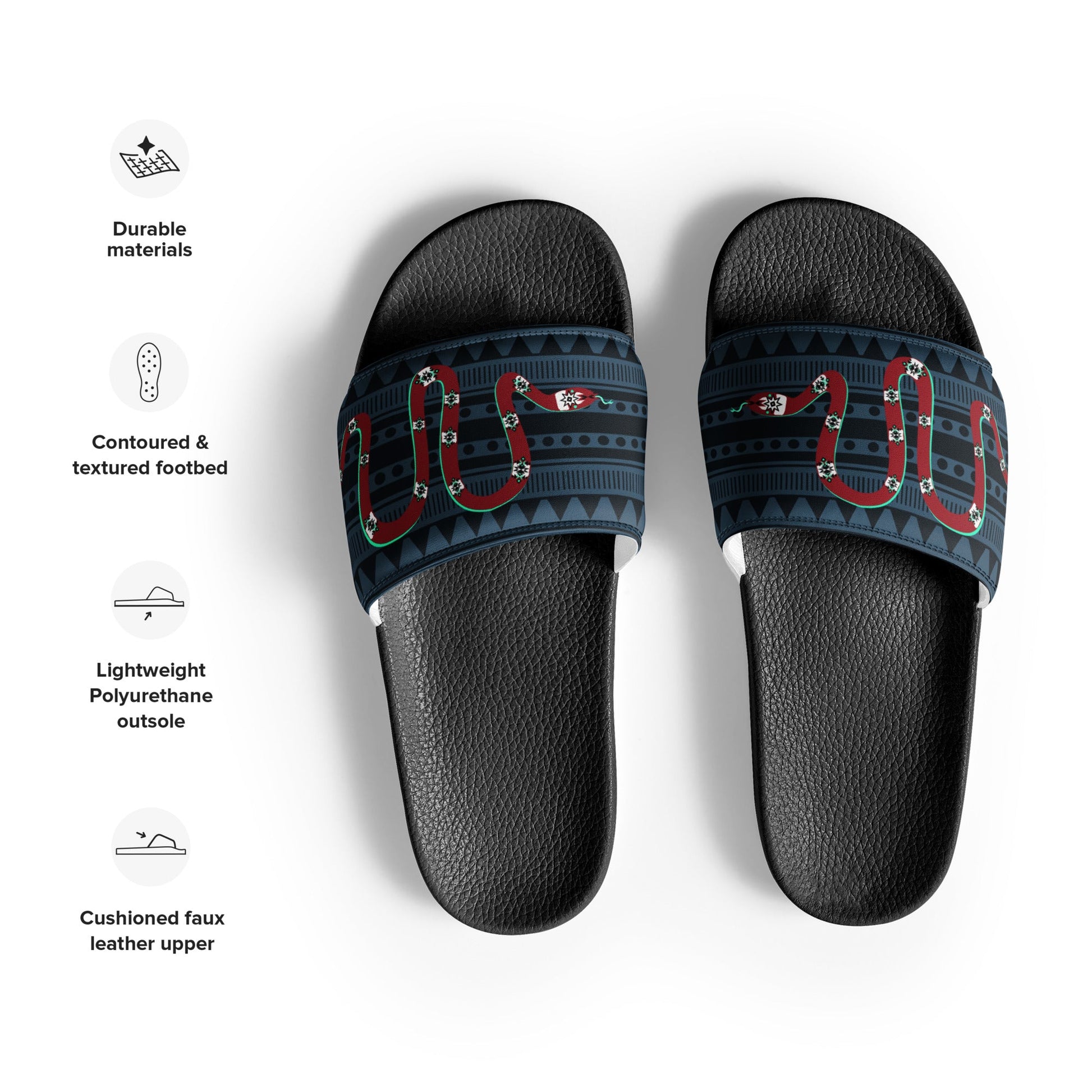 Men’s ayâs slides - Nikikw Designs