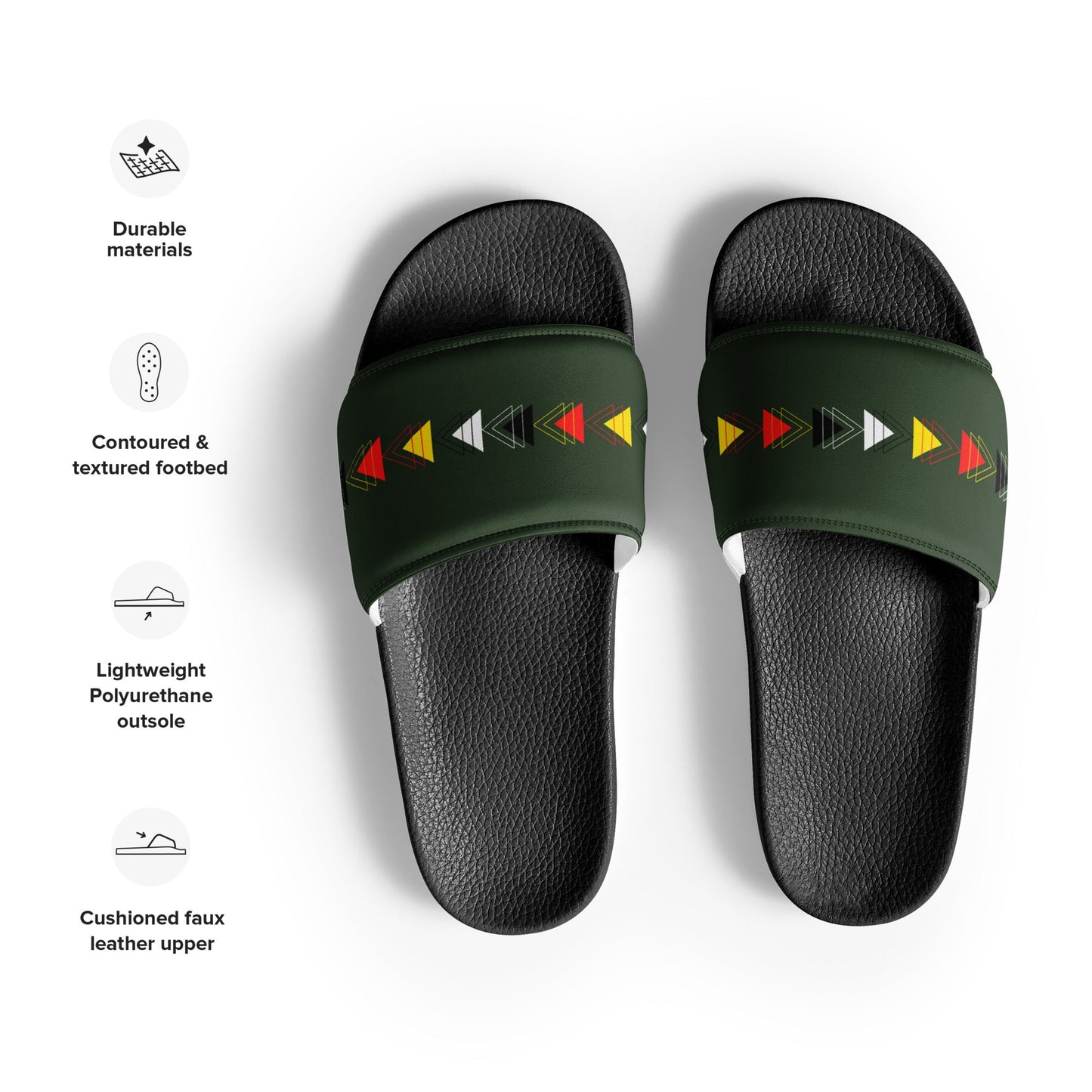 Men’s Medicine slides - Nikikw Designs