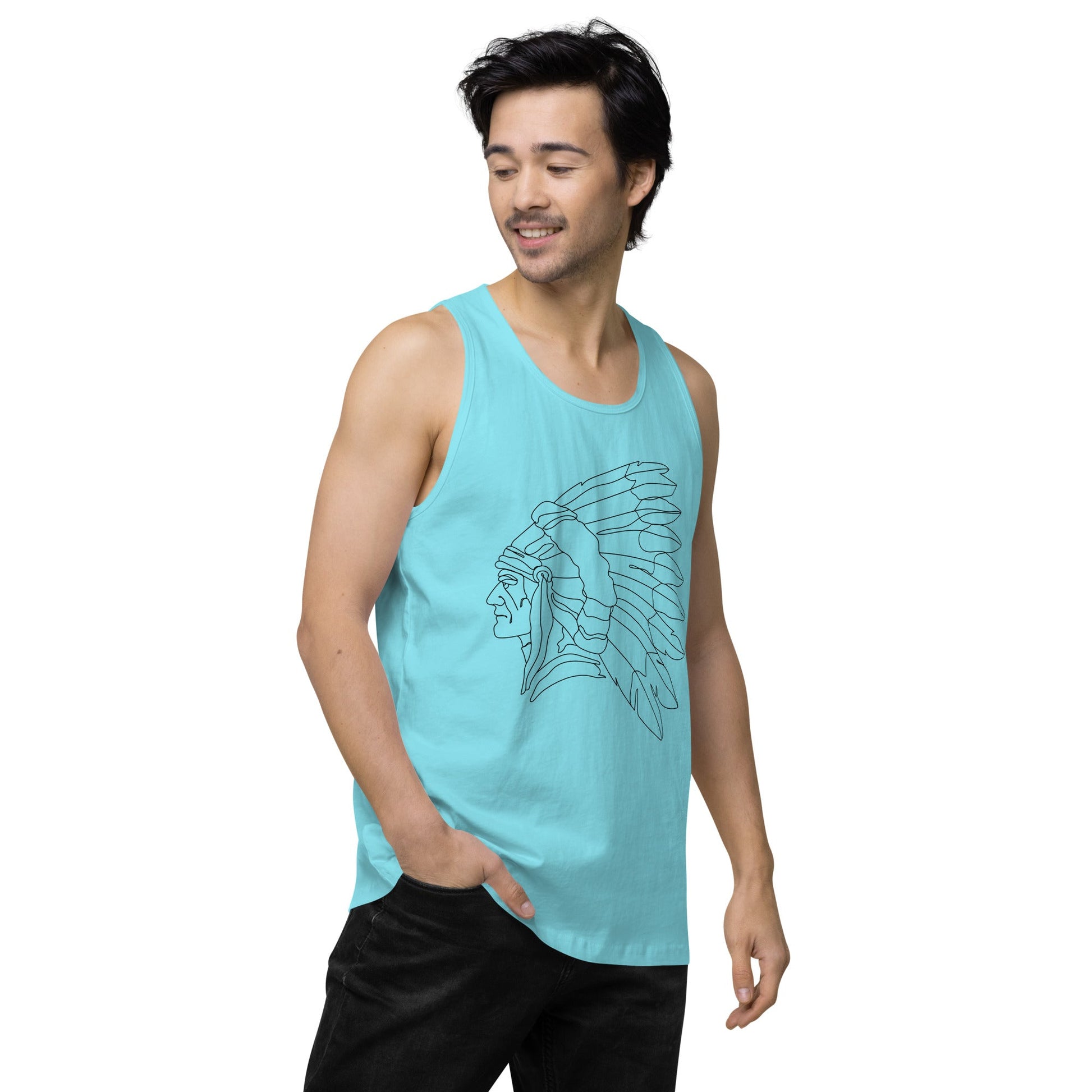 Men’s premium tank top - Nikikw Designs