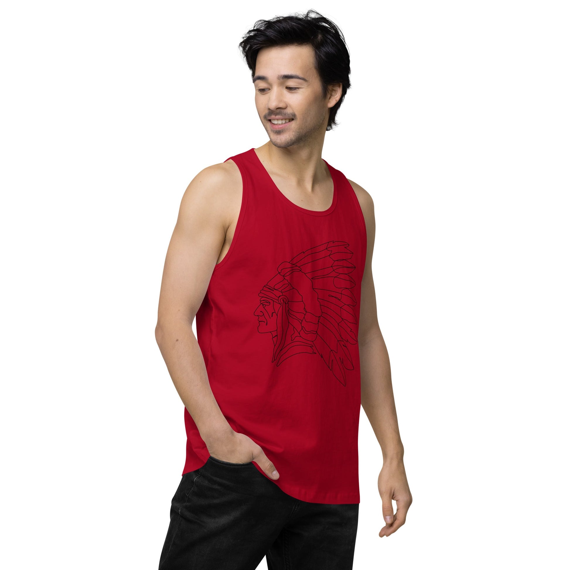 Men’s premium tank top - Nikikw Designs