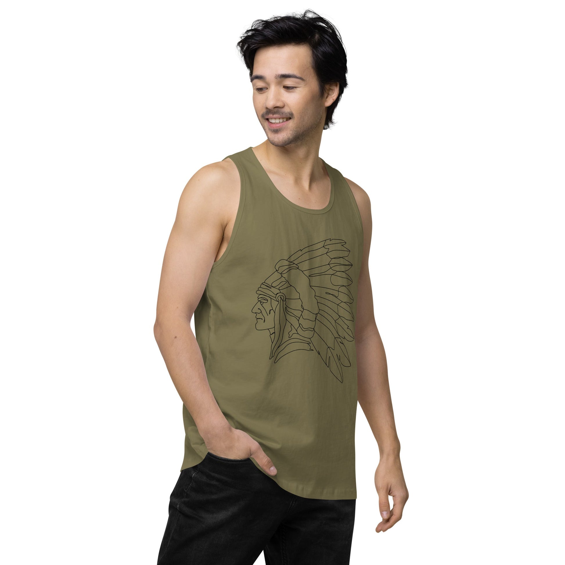 Men’s premium tank top - Nikikw Designs