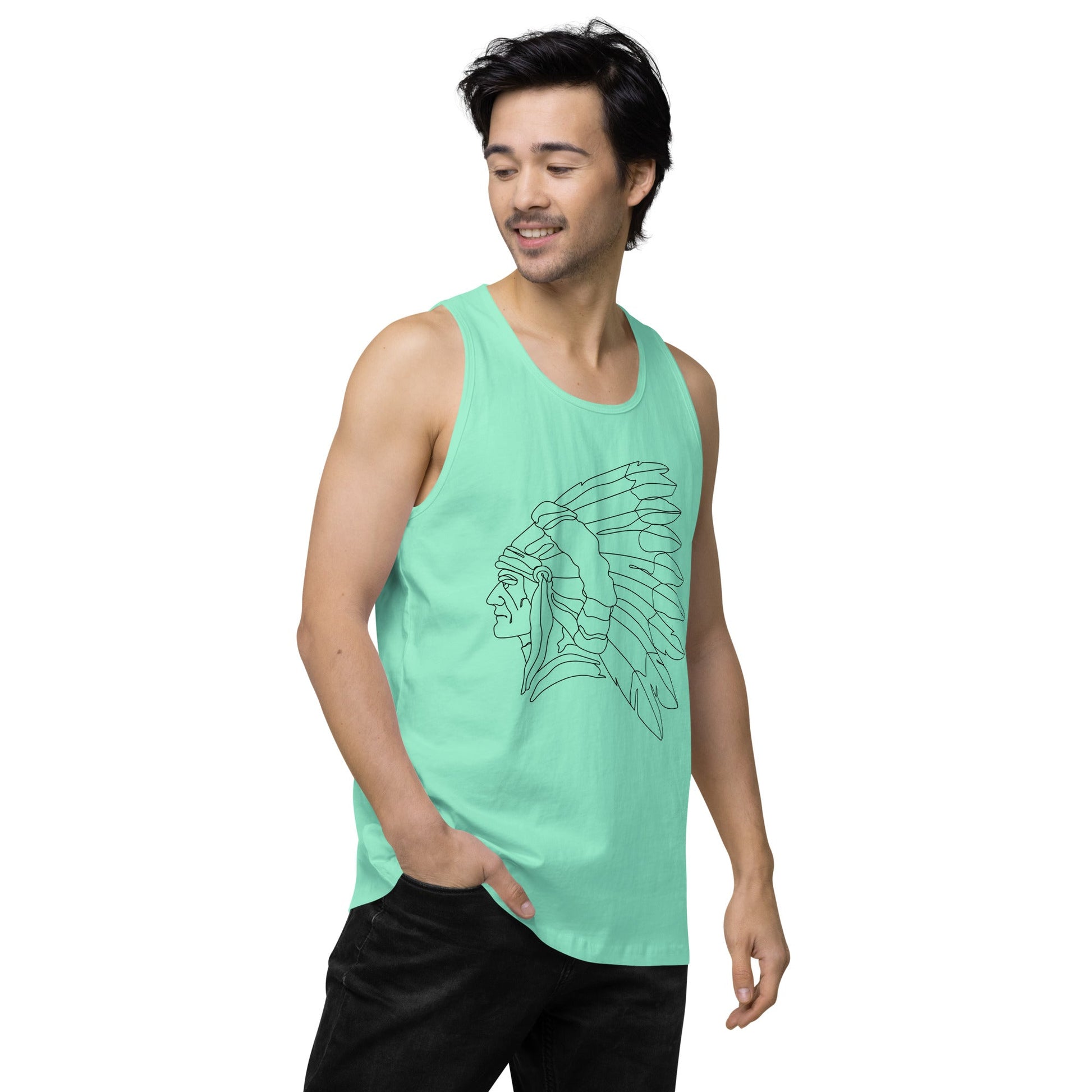 Men’s premium tank top - Nikikw Designs