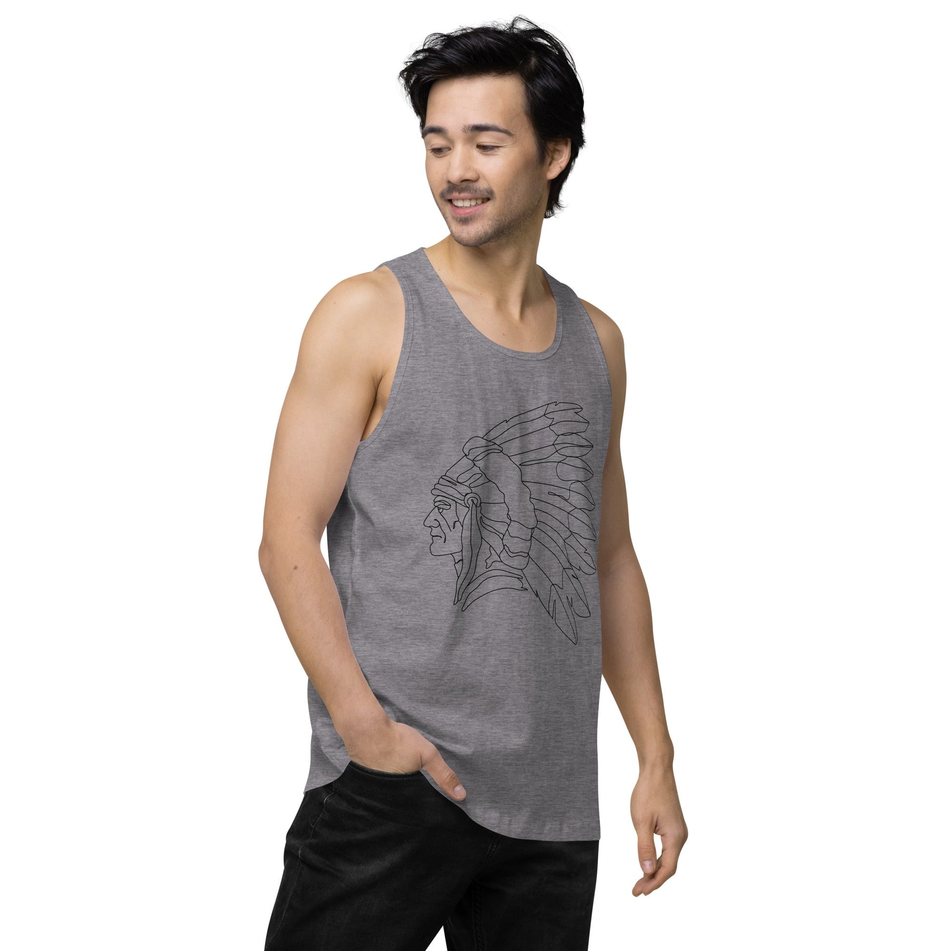 Men’s premium tank top - Nikikw Designs