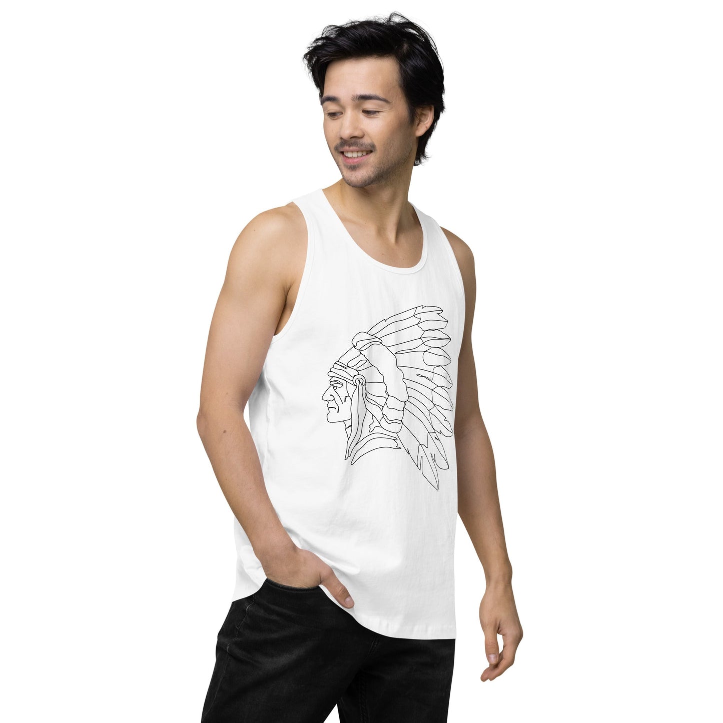 Men’s premium tank top - Nikikw Designs