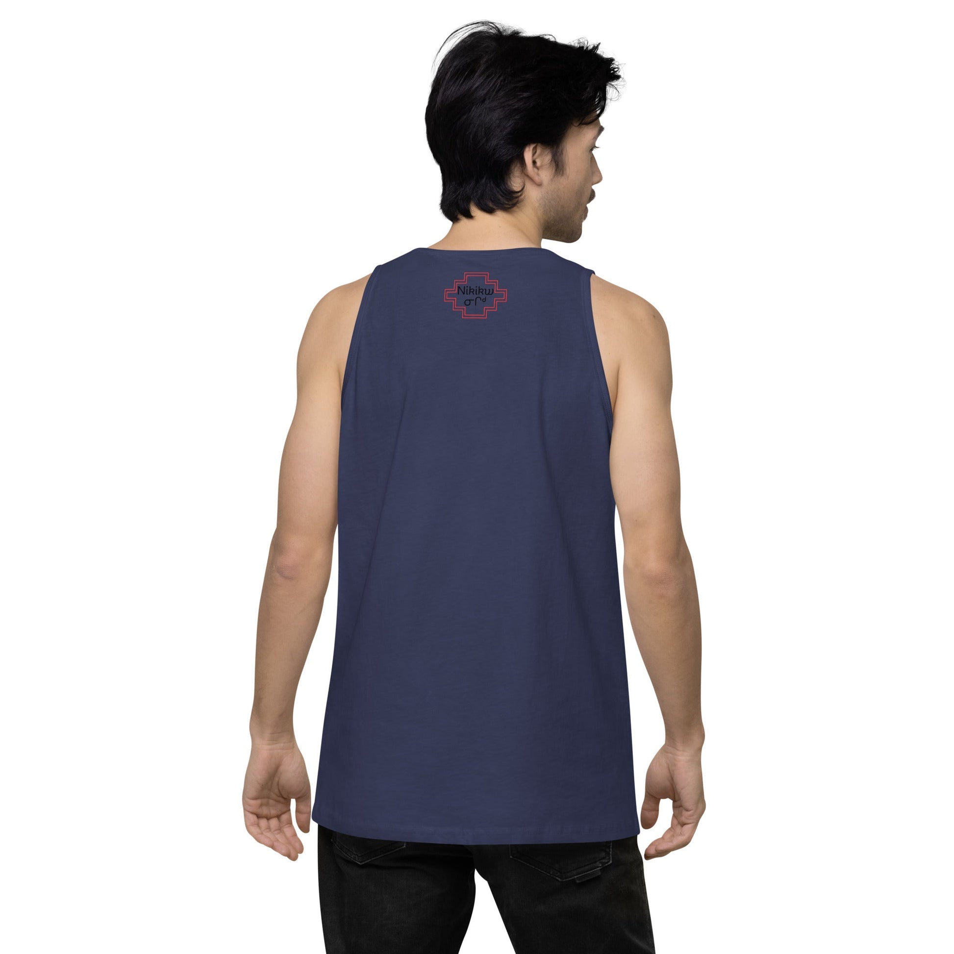 Men’s premium warrior tank top - Nikikw Designs