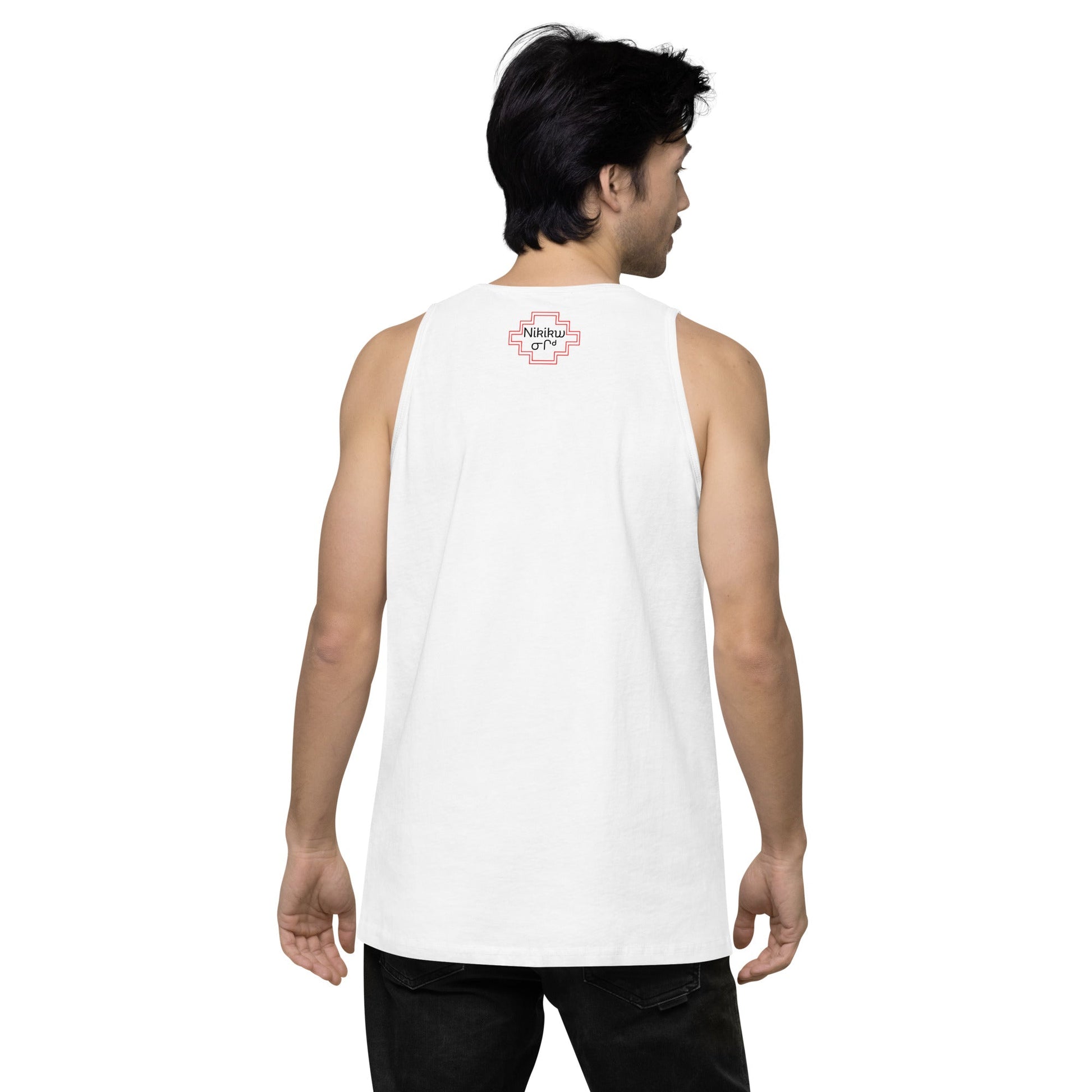 Men’s premium warrior tank top - Nikikw Designs