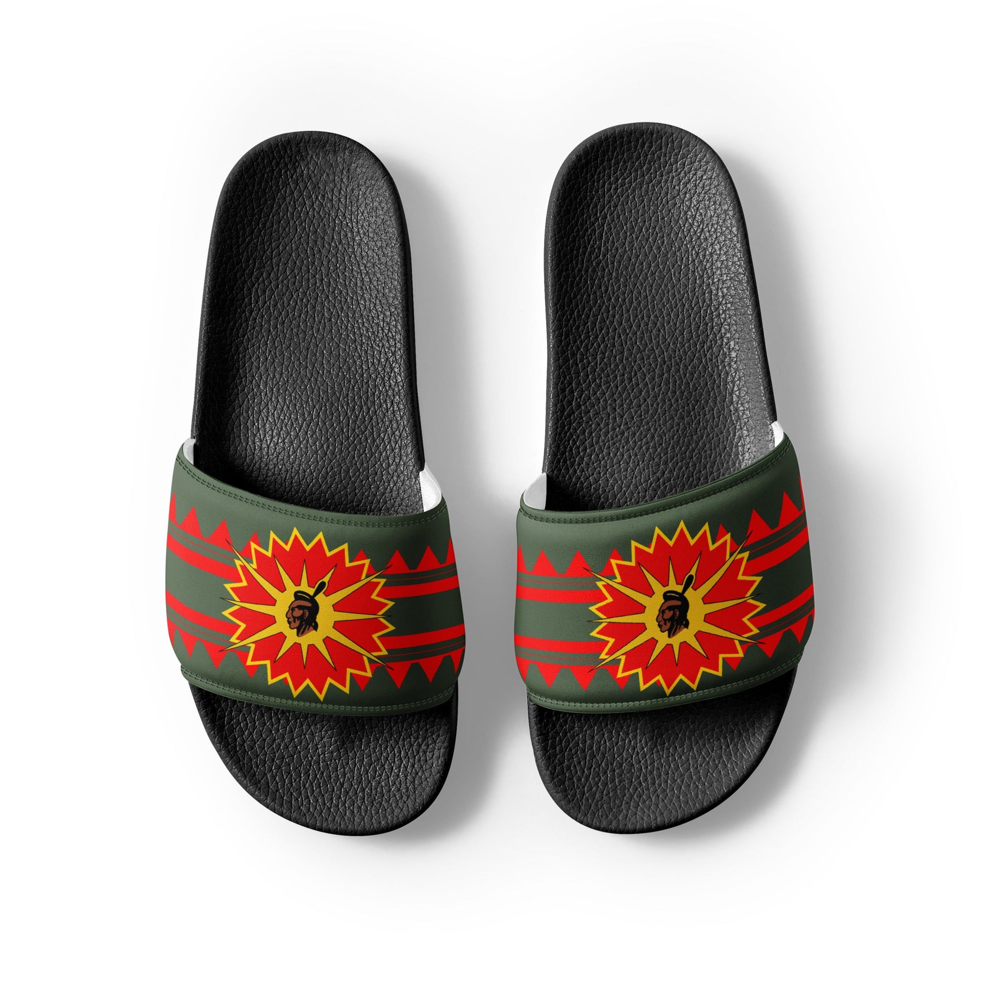 Men’s Warrior slides - Nikikw Designs