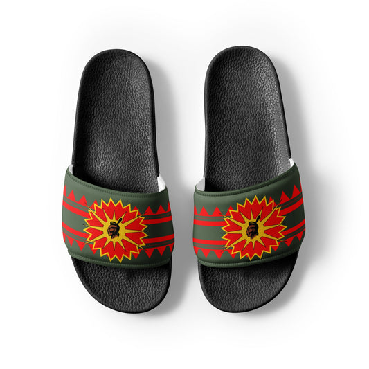 Men’s Warrior slides - Nikikw Designs