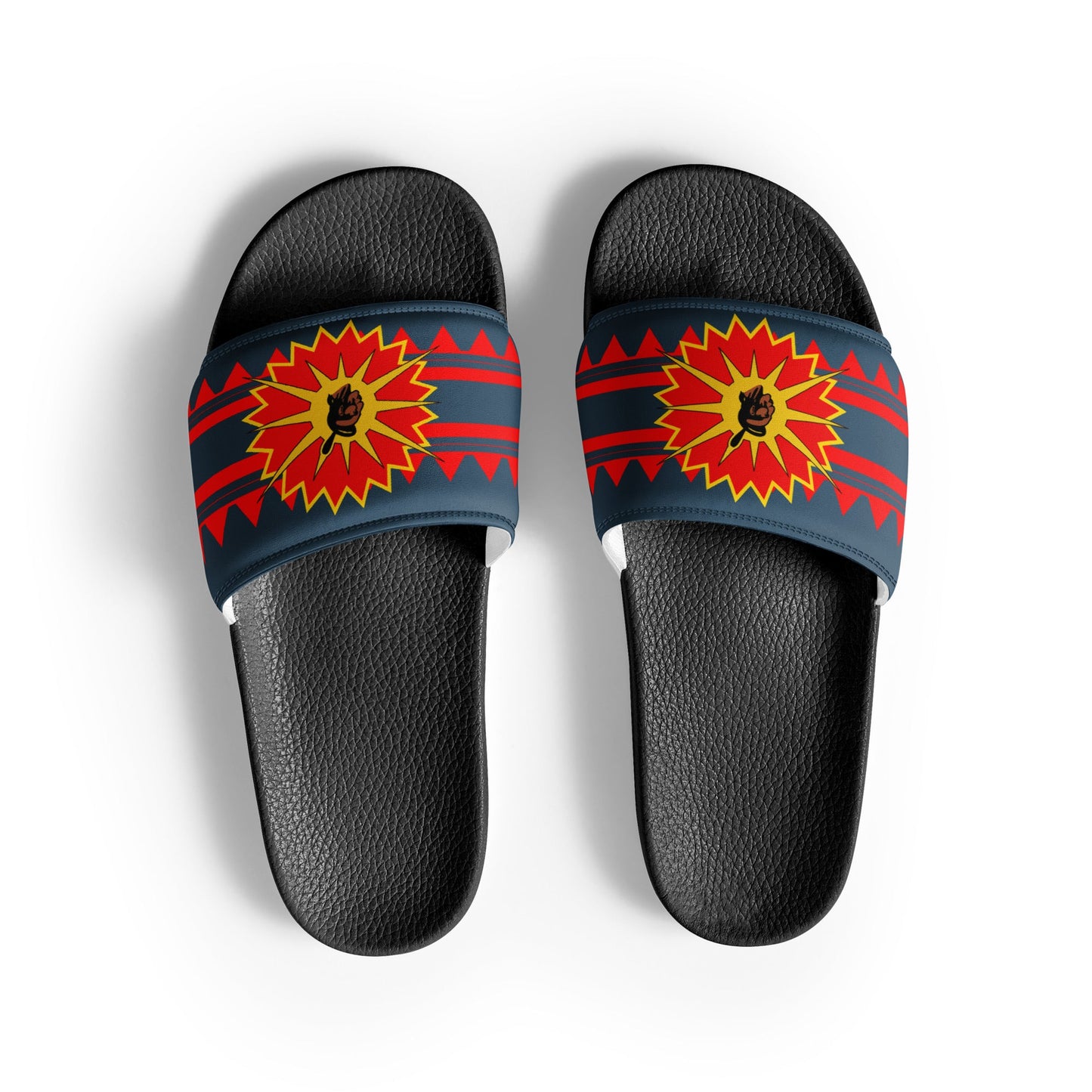 Men’s Warrior slides - Nikikw Designs