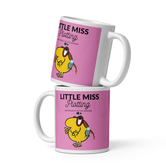 Miss White glossy Native Mug - Nikikw Designs