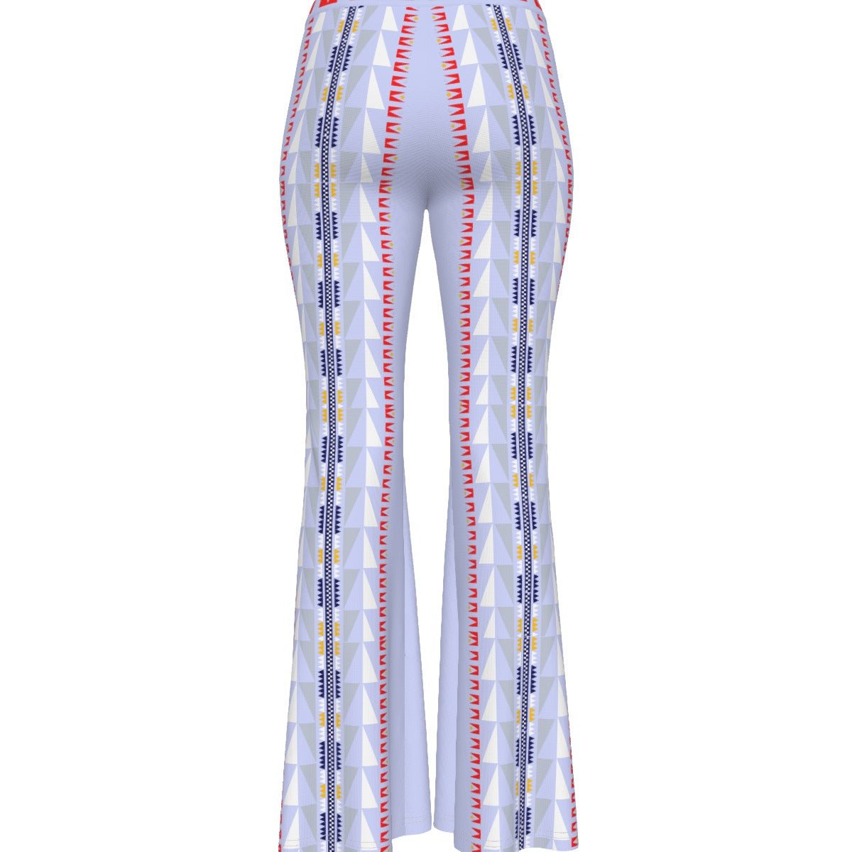 Moon and Sun Artic Flower Flare Pants - Nikikw Designs