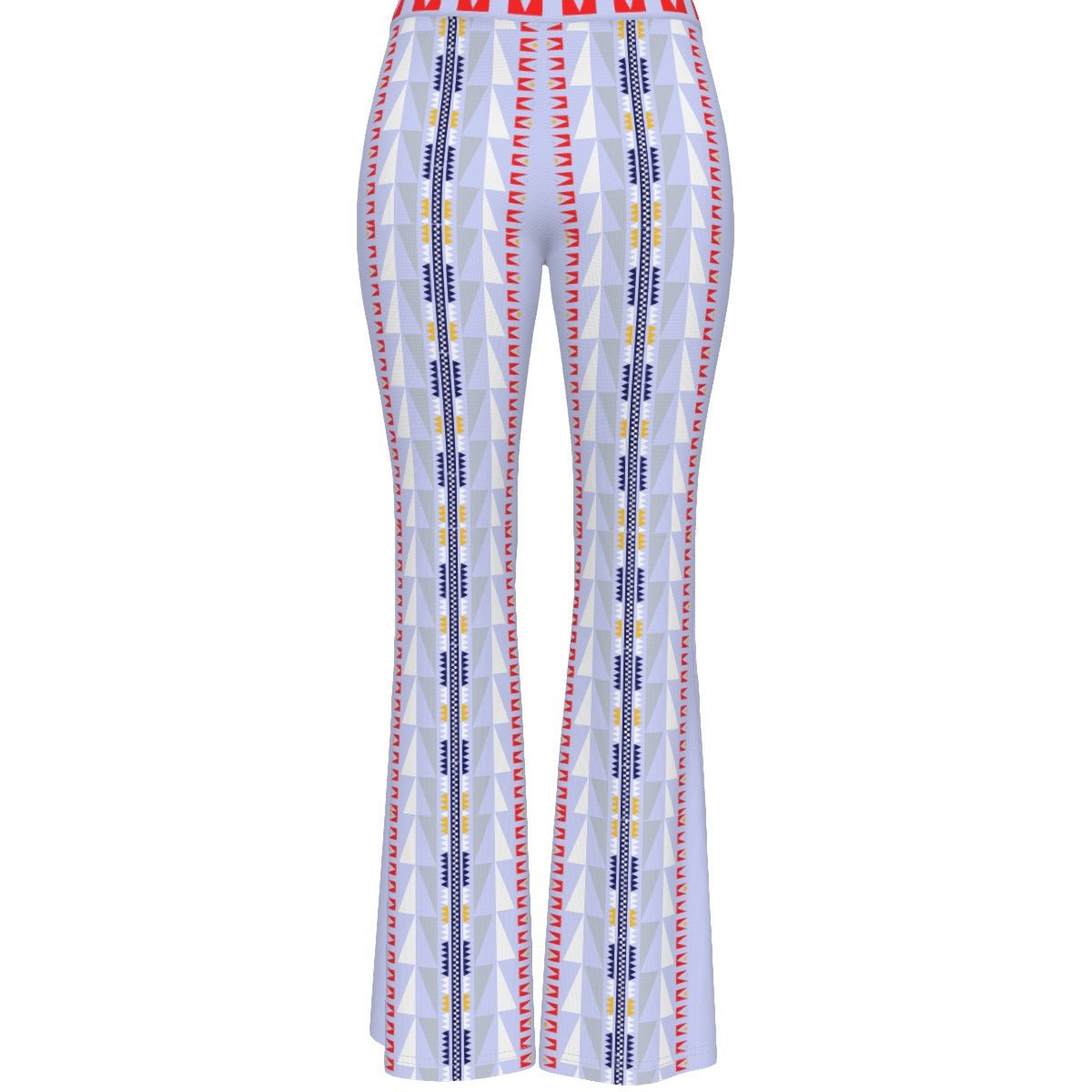 Moon and Sun Artic Flower Flare Pants - Nikikw Designs