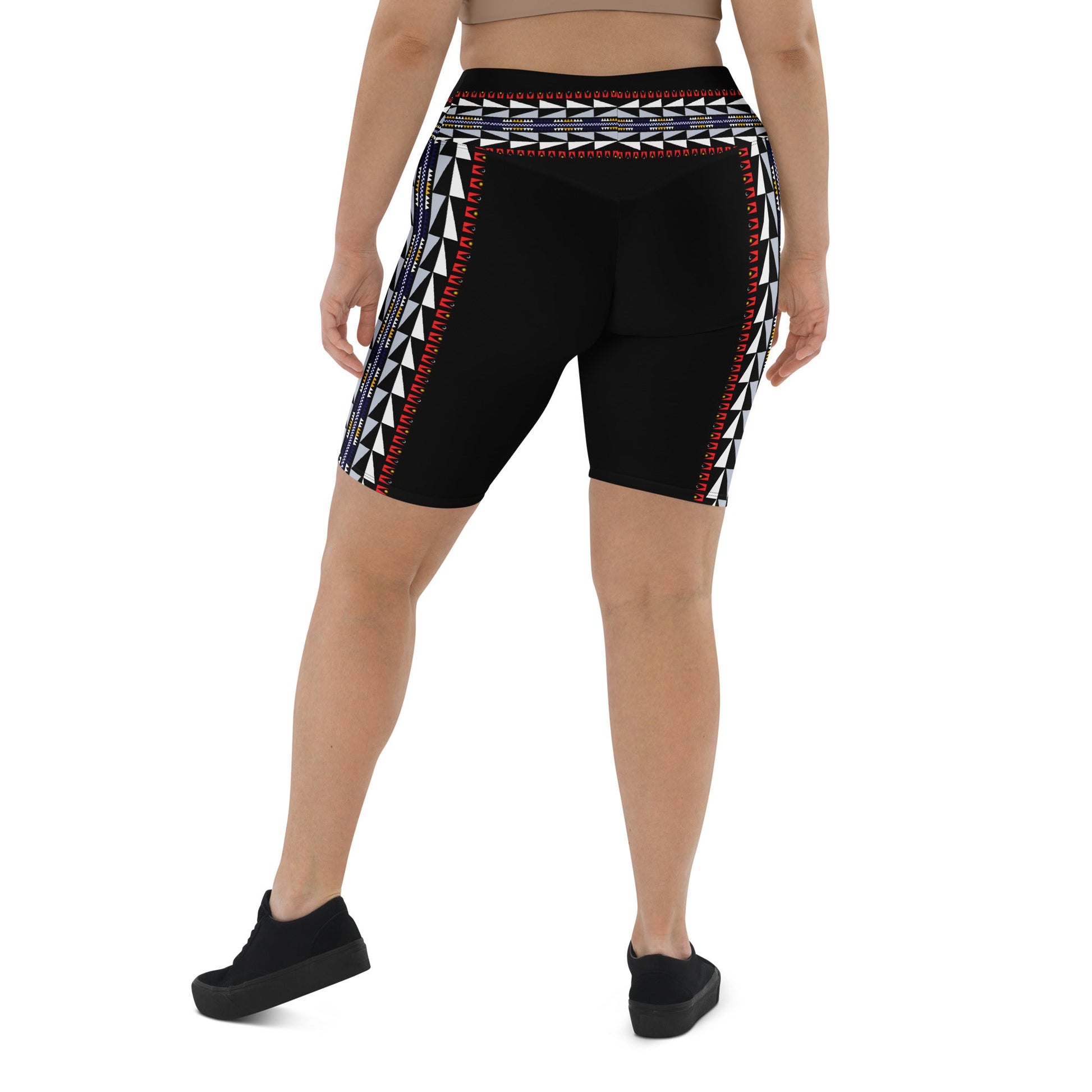 Moon and Sun Biker Shorts Plus - Nikikw Designs