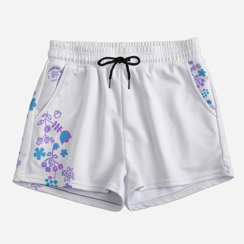 Native Floral Casual Shorts - Nikikw Designs