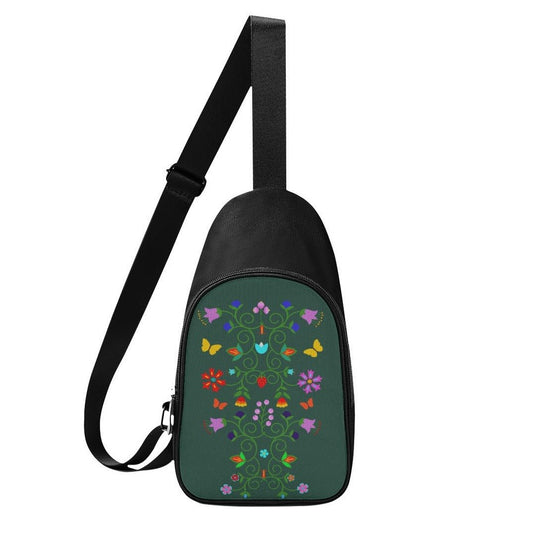 Native Floral Chest Bag - Nikikw Designs