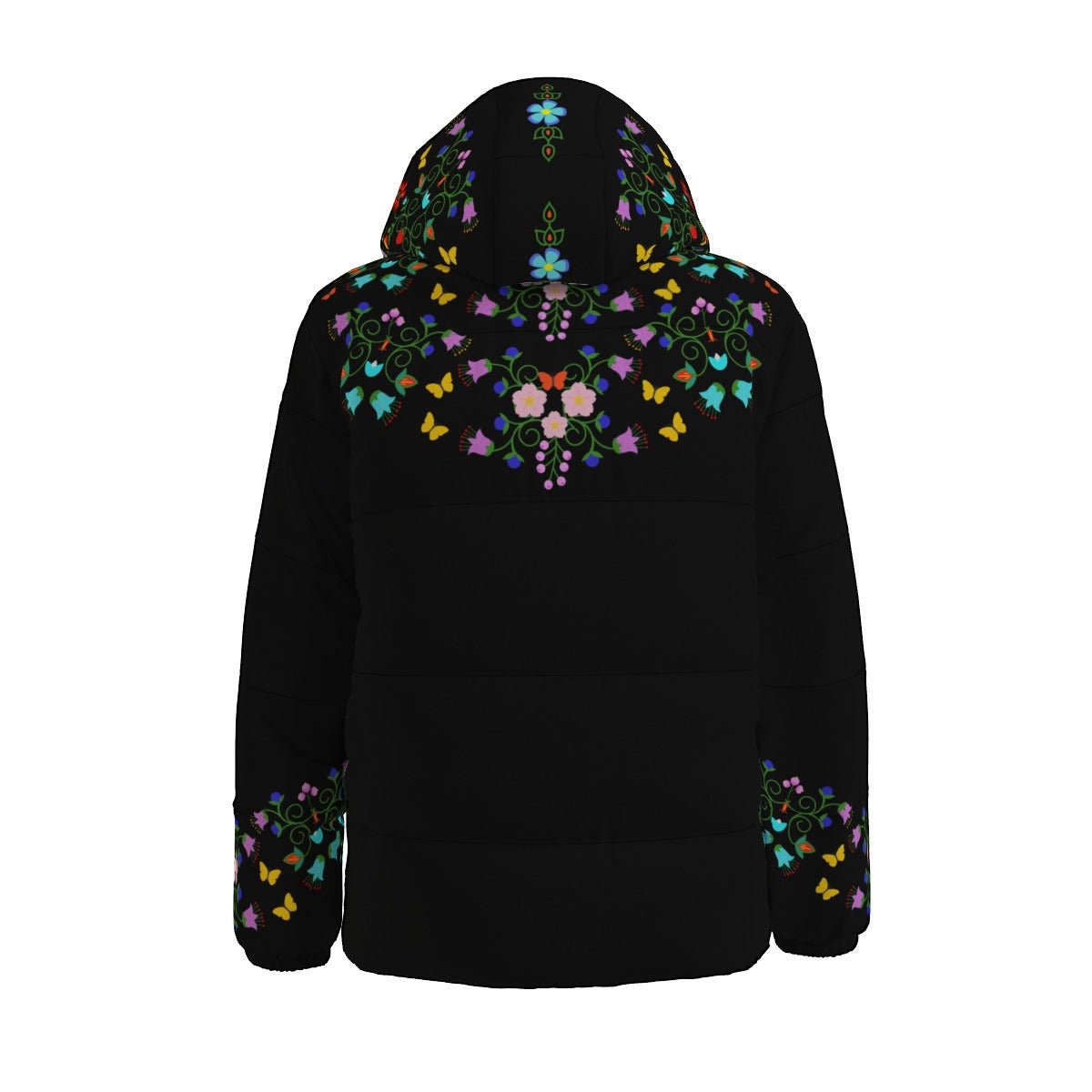 Extra Small - Native Floral Duck Down Jacket