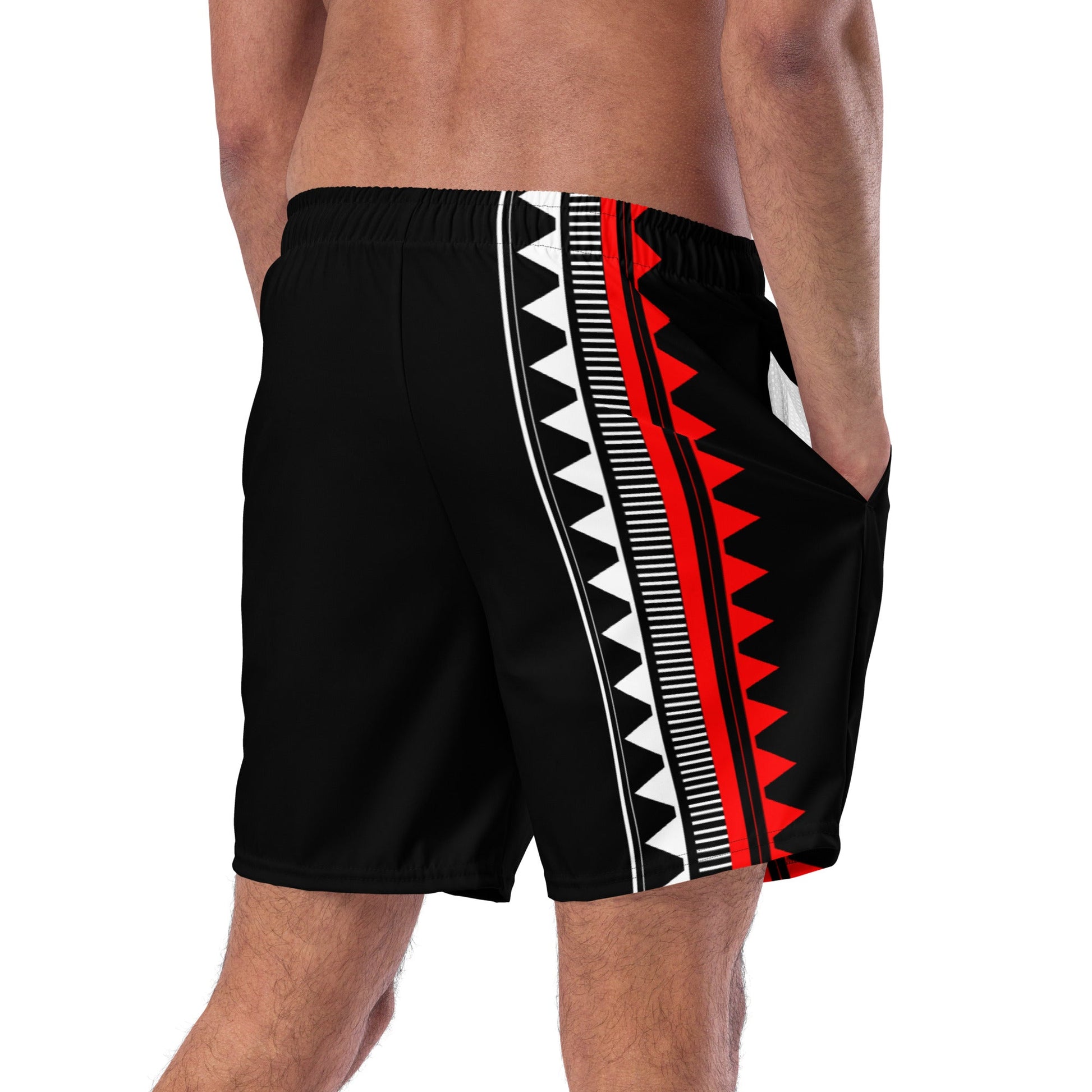 Native Men's swim trunks - Nikikw Designs