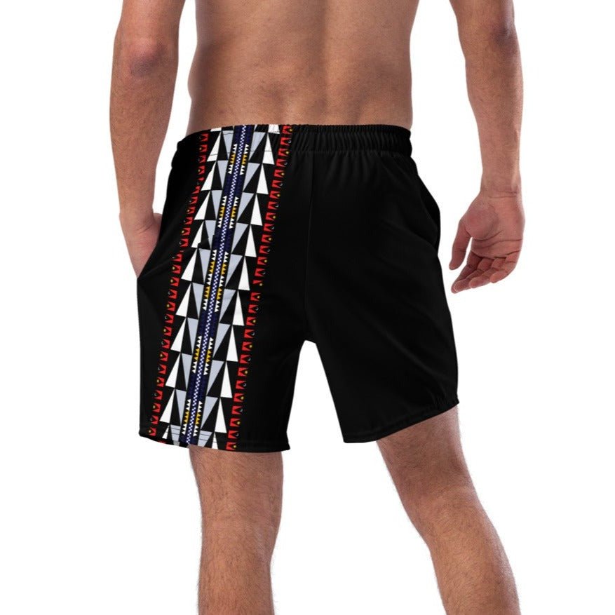 Native Men's swim trunks - Nikikw Designs