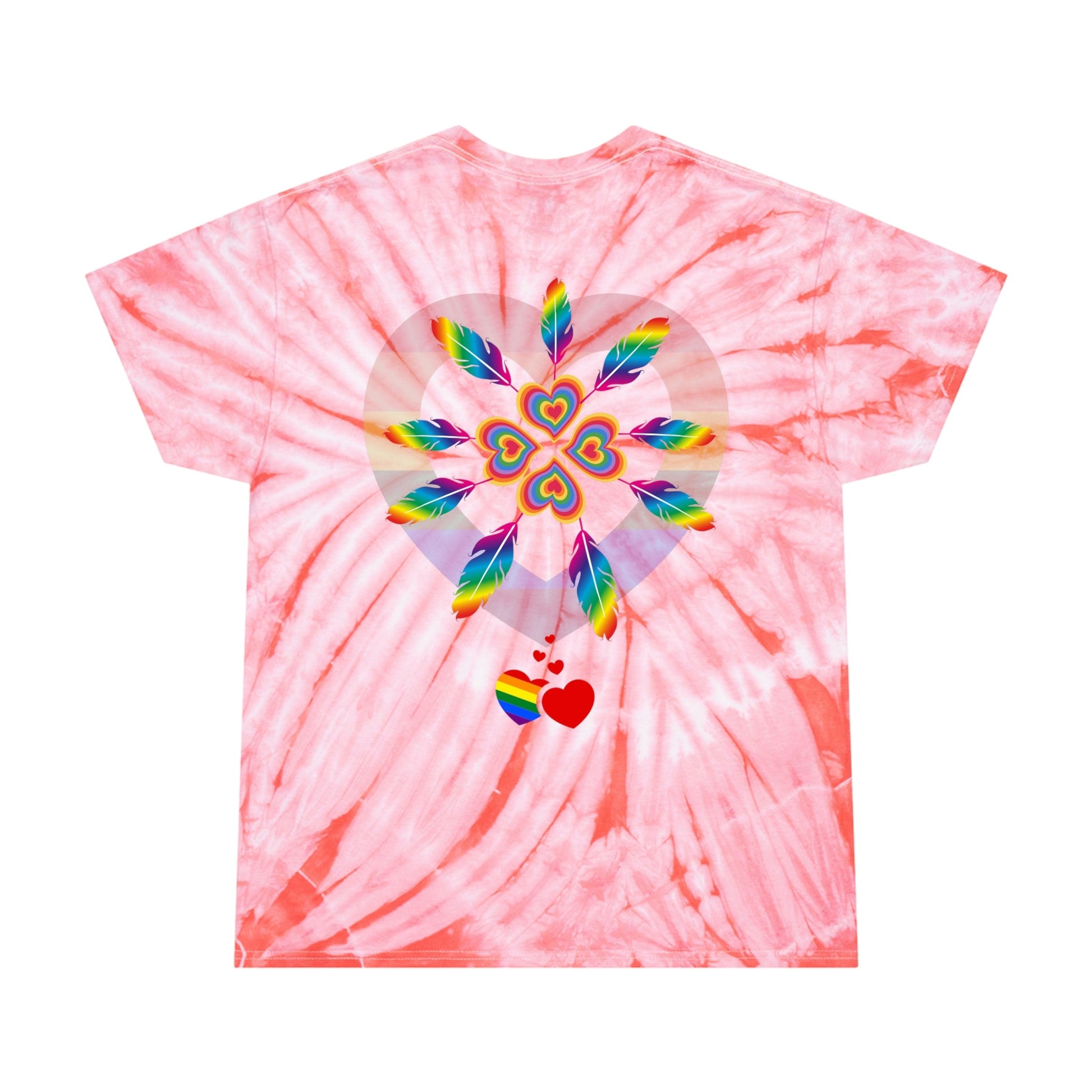 Native Pride LGTBQ Tie-Dye Tee - Nikikw Designs