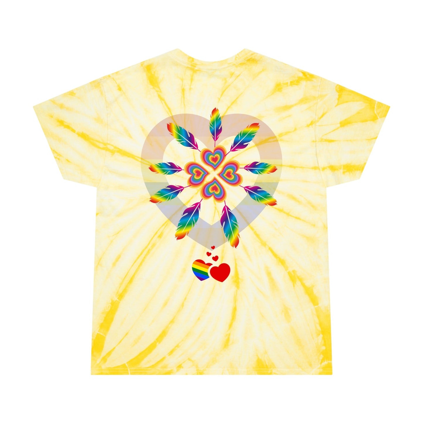 Native Pride LGTBQ Tie-Dye Tee - Nikikw Designs