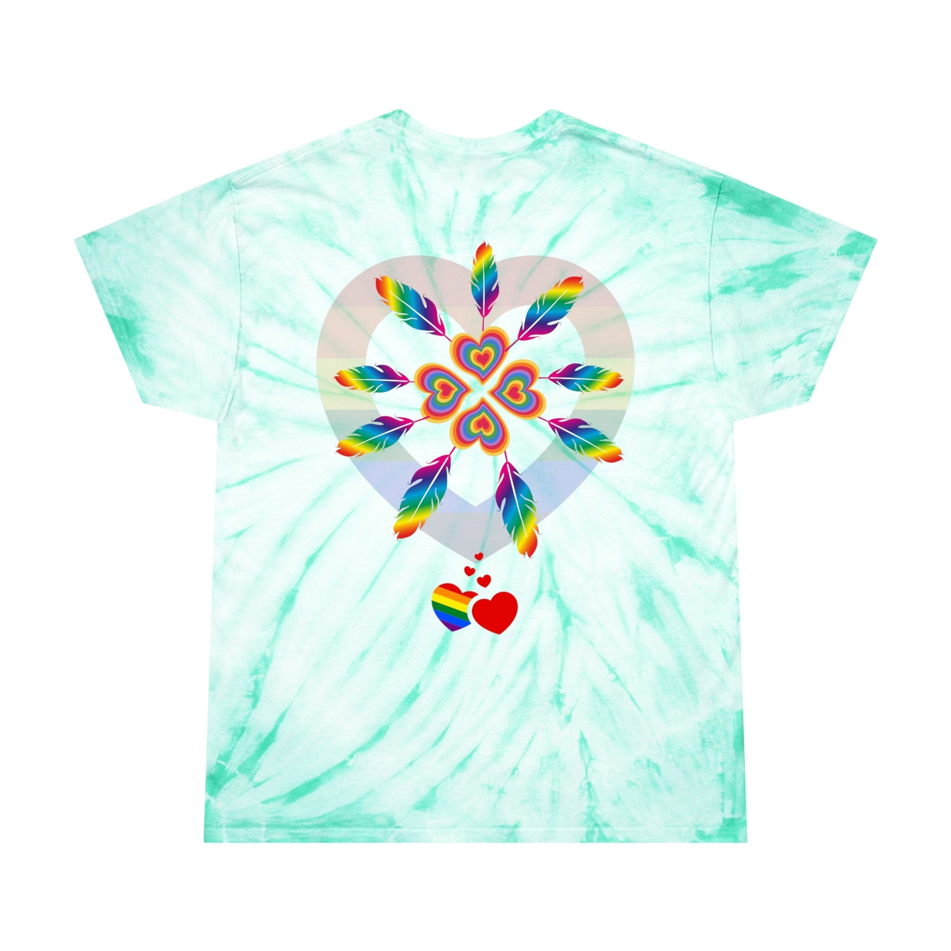 Native Pride LGTBQ Tie-Dye Tee - Nikikw Designs