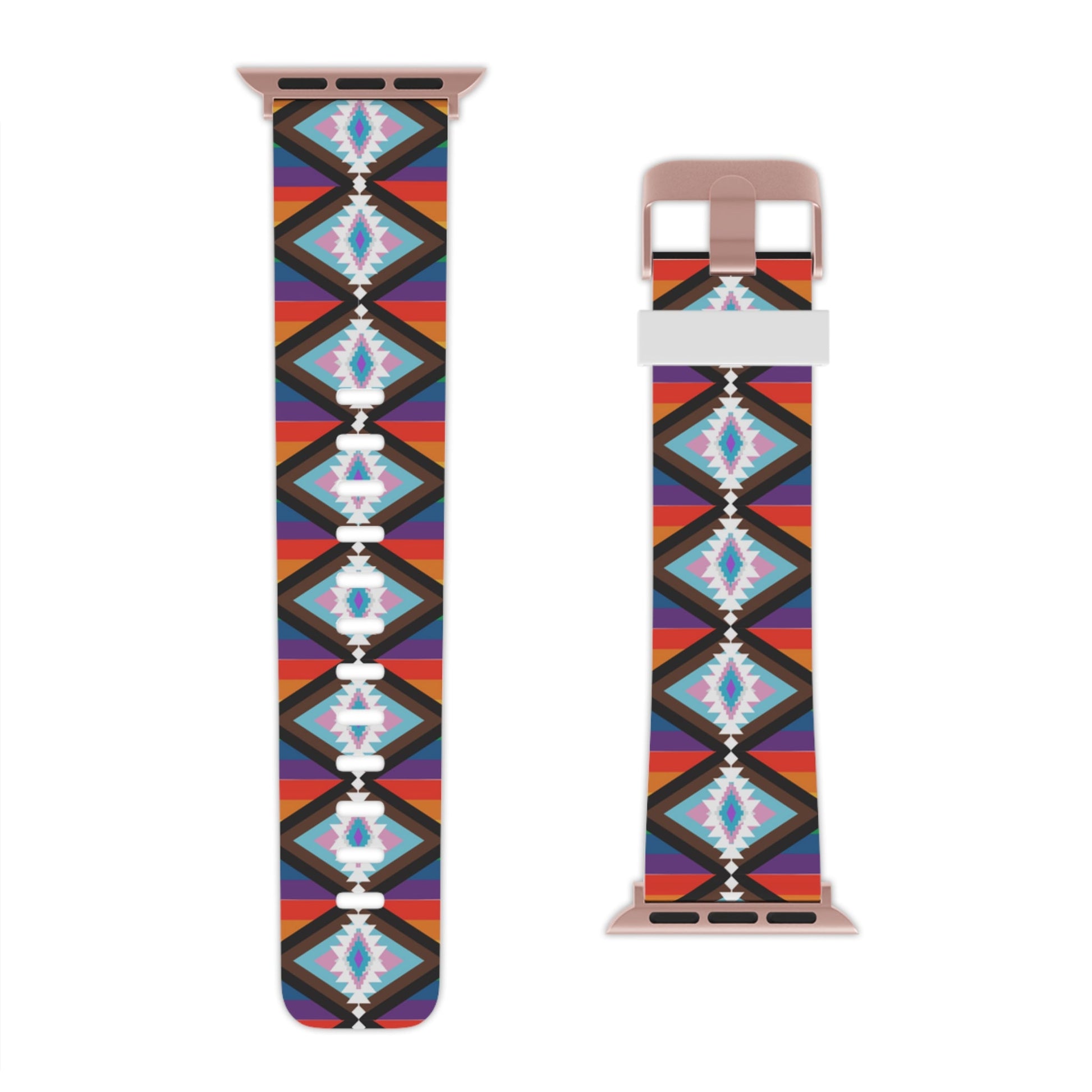 Native Pride Watch Band for Apple Watch Medicine Wheel - Nikikw Designs