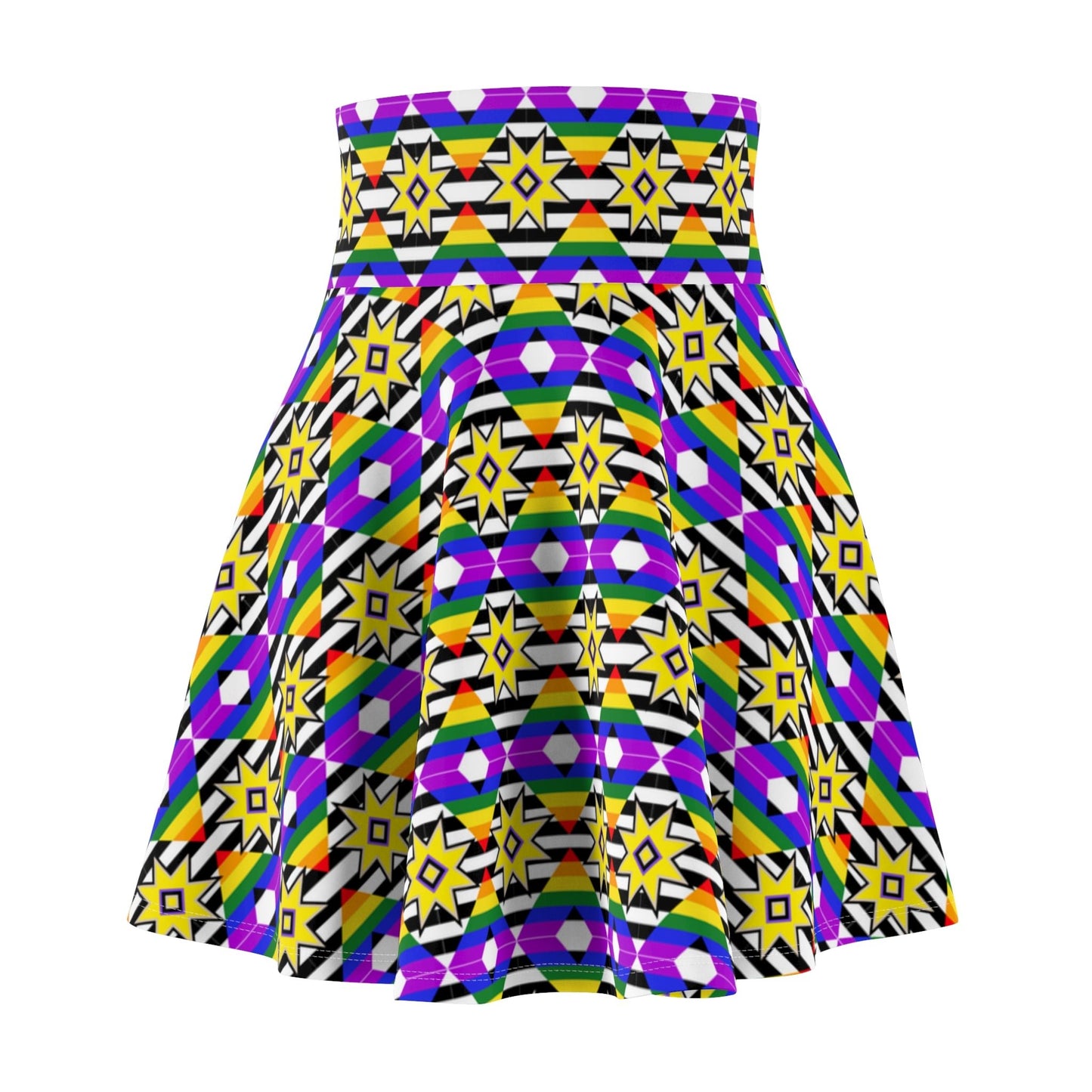 Native Pride Women's Skater Skirt - Nikikw Designs