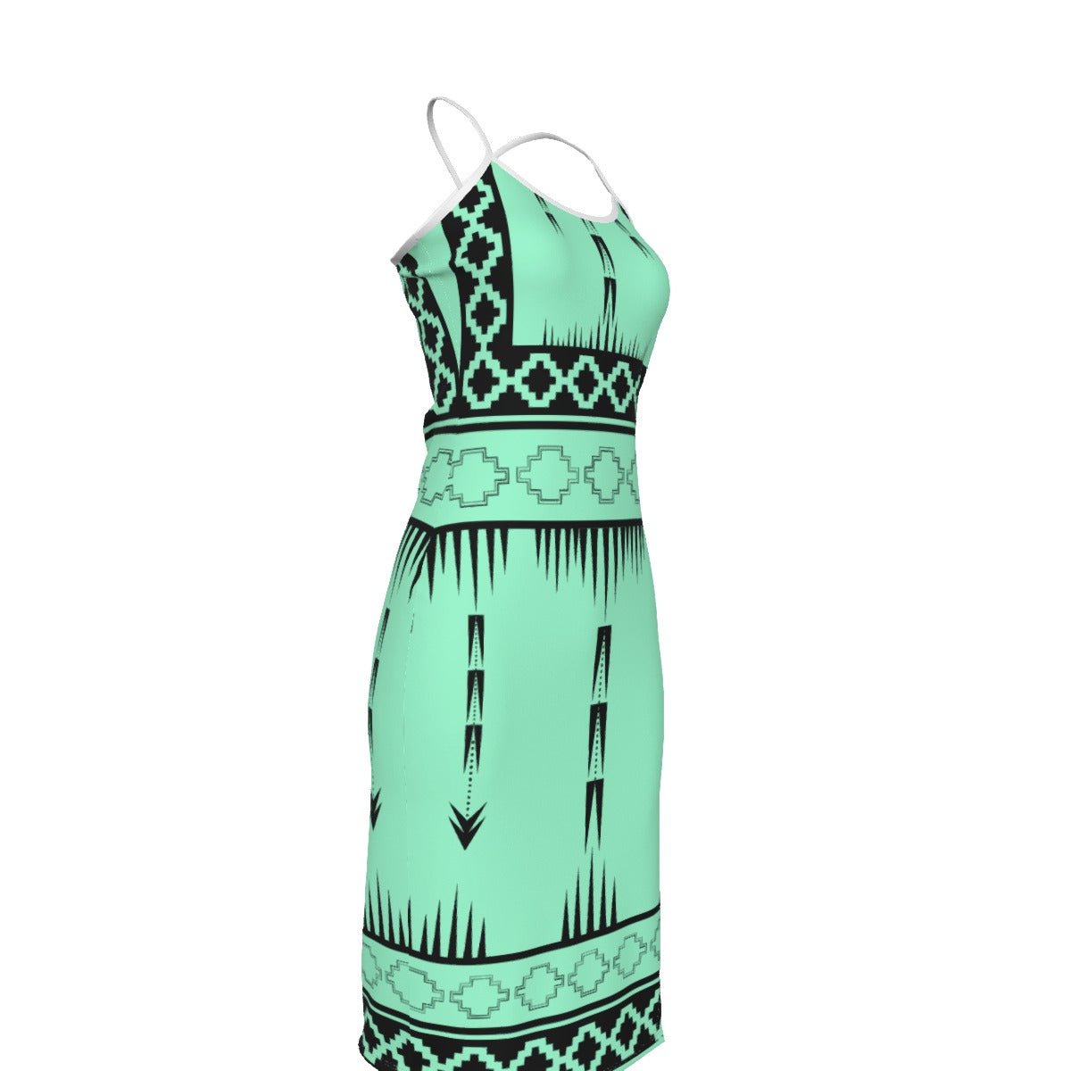 Native Print Cami Dress - Nikikw Designs