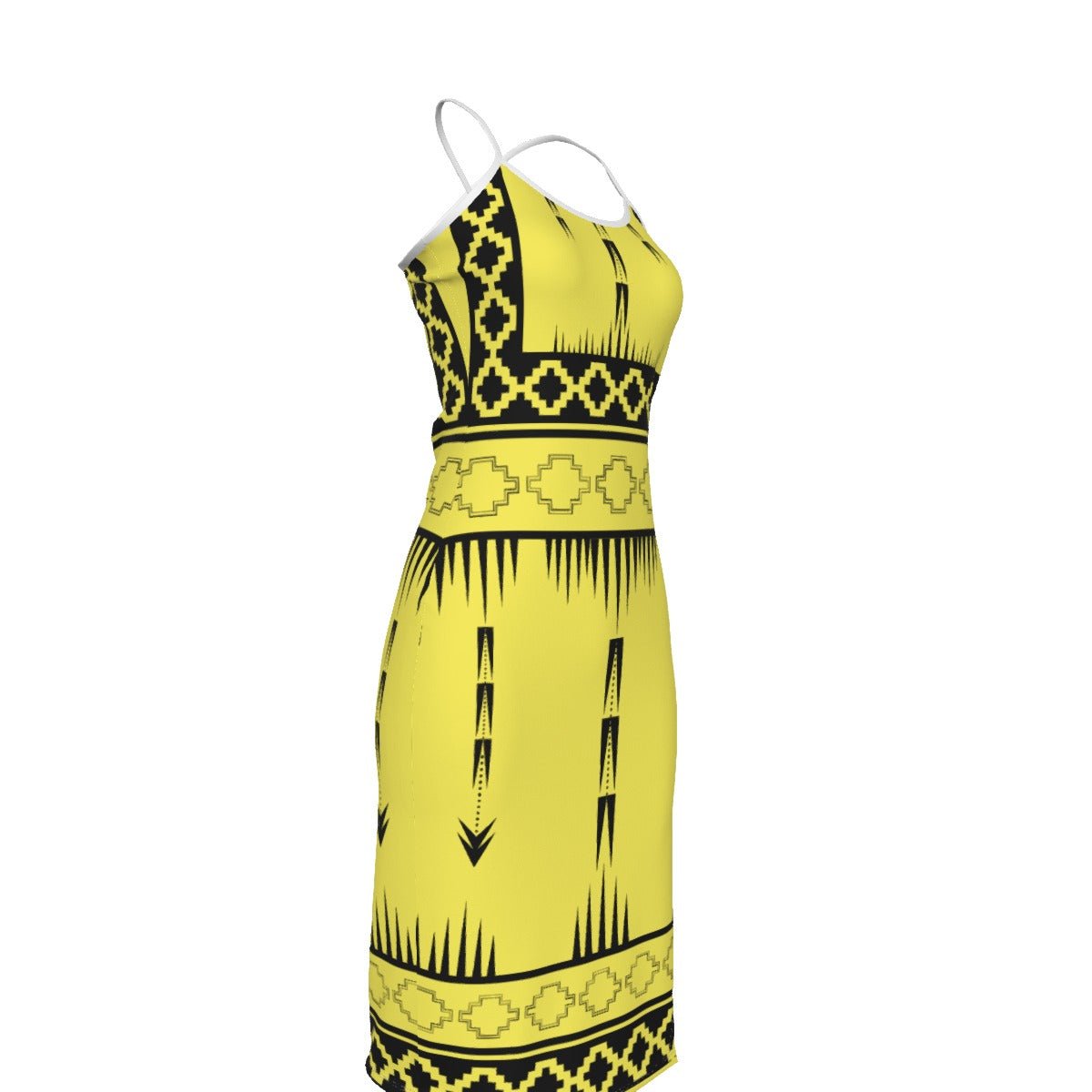 Native Print Cami Dress - Nikikw Designs