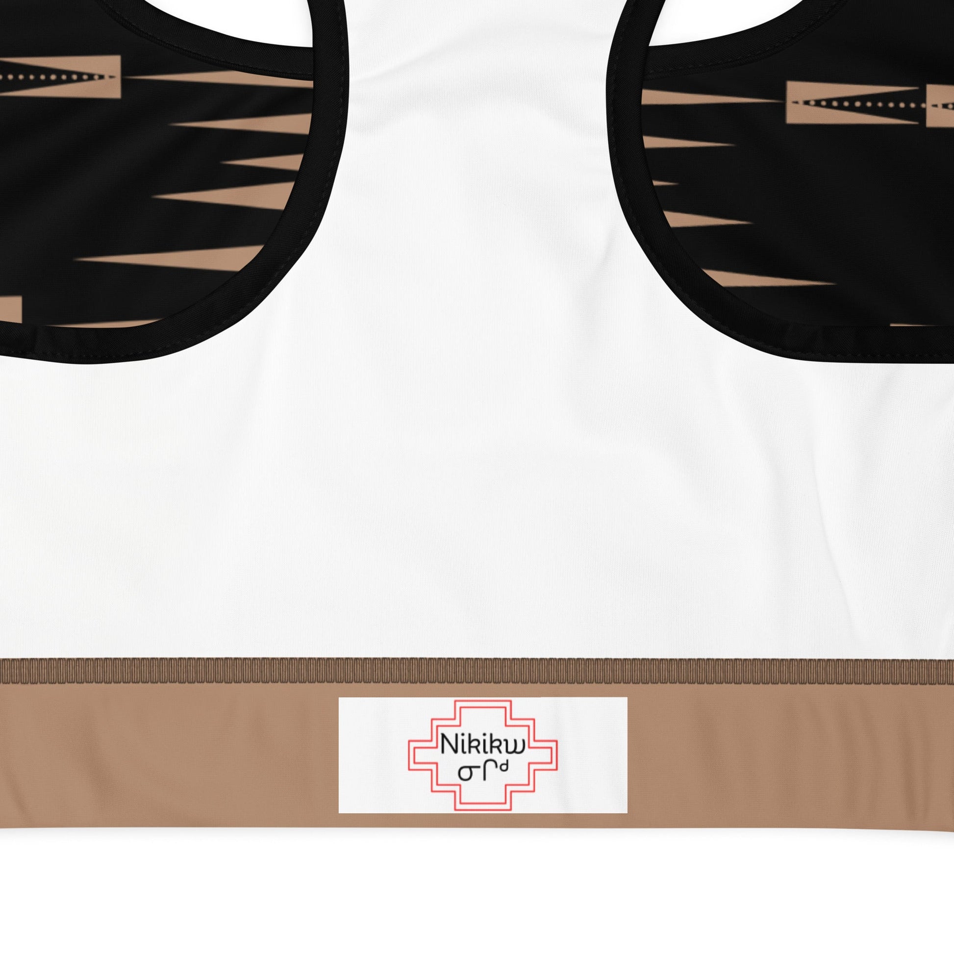 Native Print Sports bra - Nikikw Designs