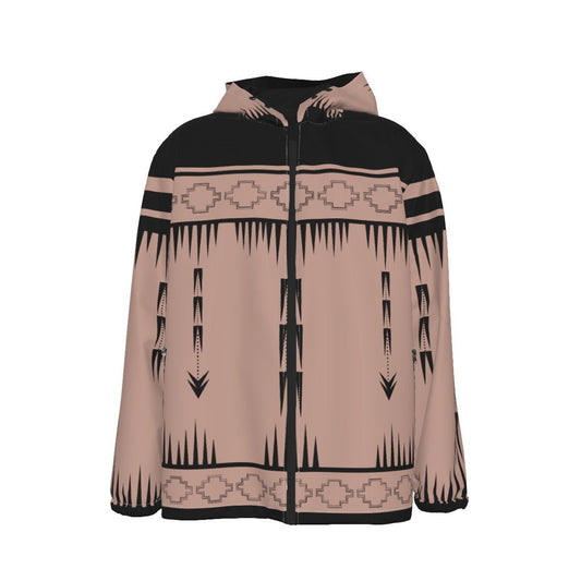 Native Print Windproof Jacket - Nikikw Designs