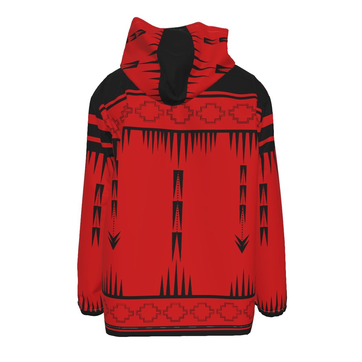 Native Print Windproof Jacket - Nikikw Designs