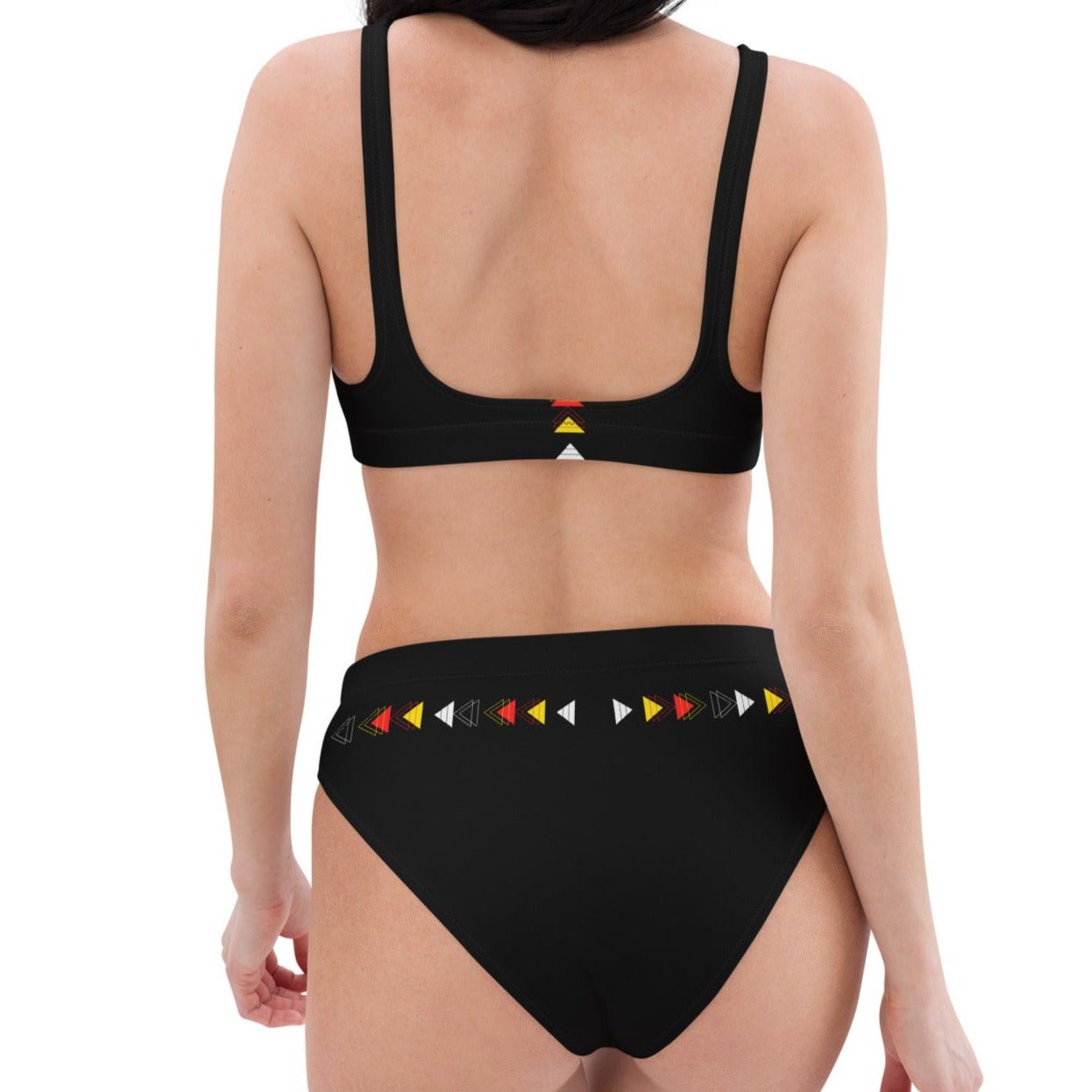 Native Recycled high-waisted bikini - Nikikw Designs