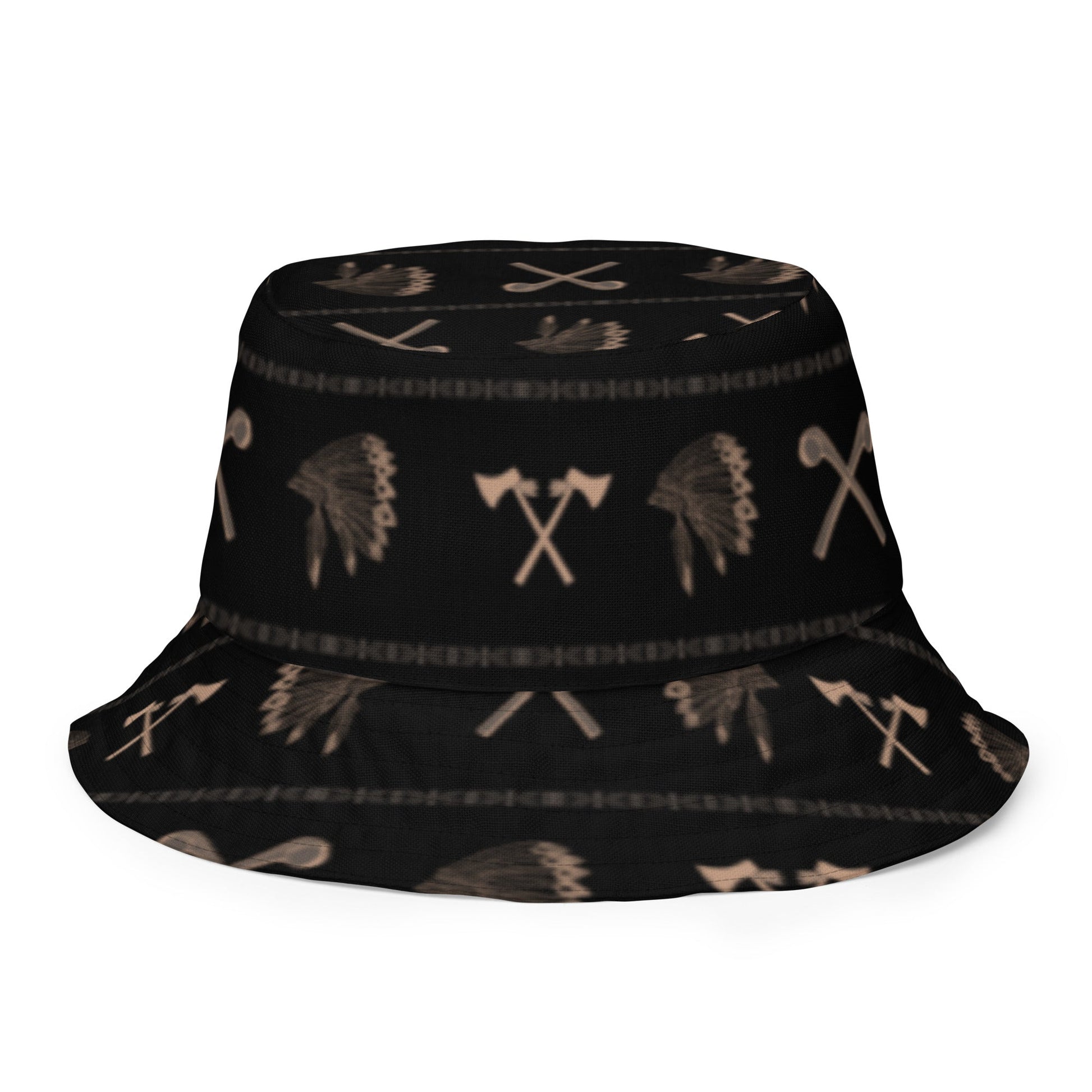 Native Skoden Reversible bucket hat - Nikikw Designs