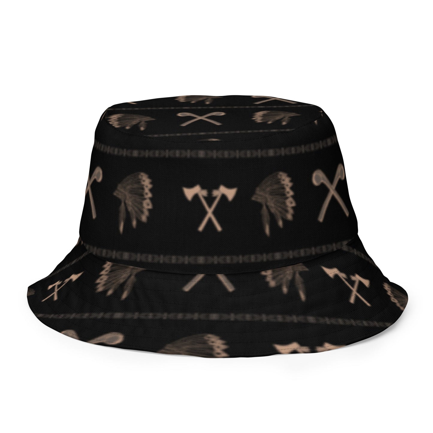 Native Skoden Reversible bucket hat - Nikikw Designs