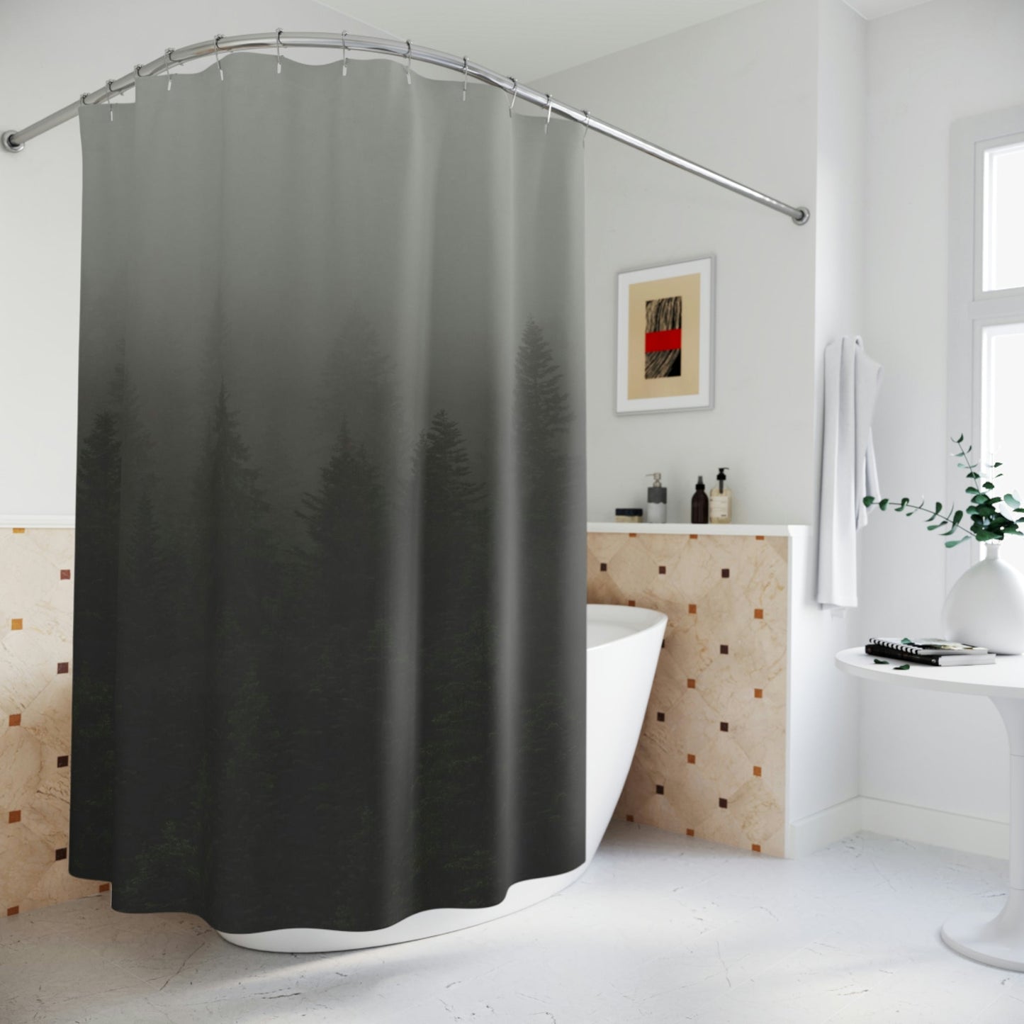 Nature Shower Curtain - Nikikw Designs