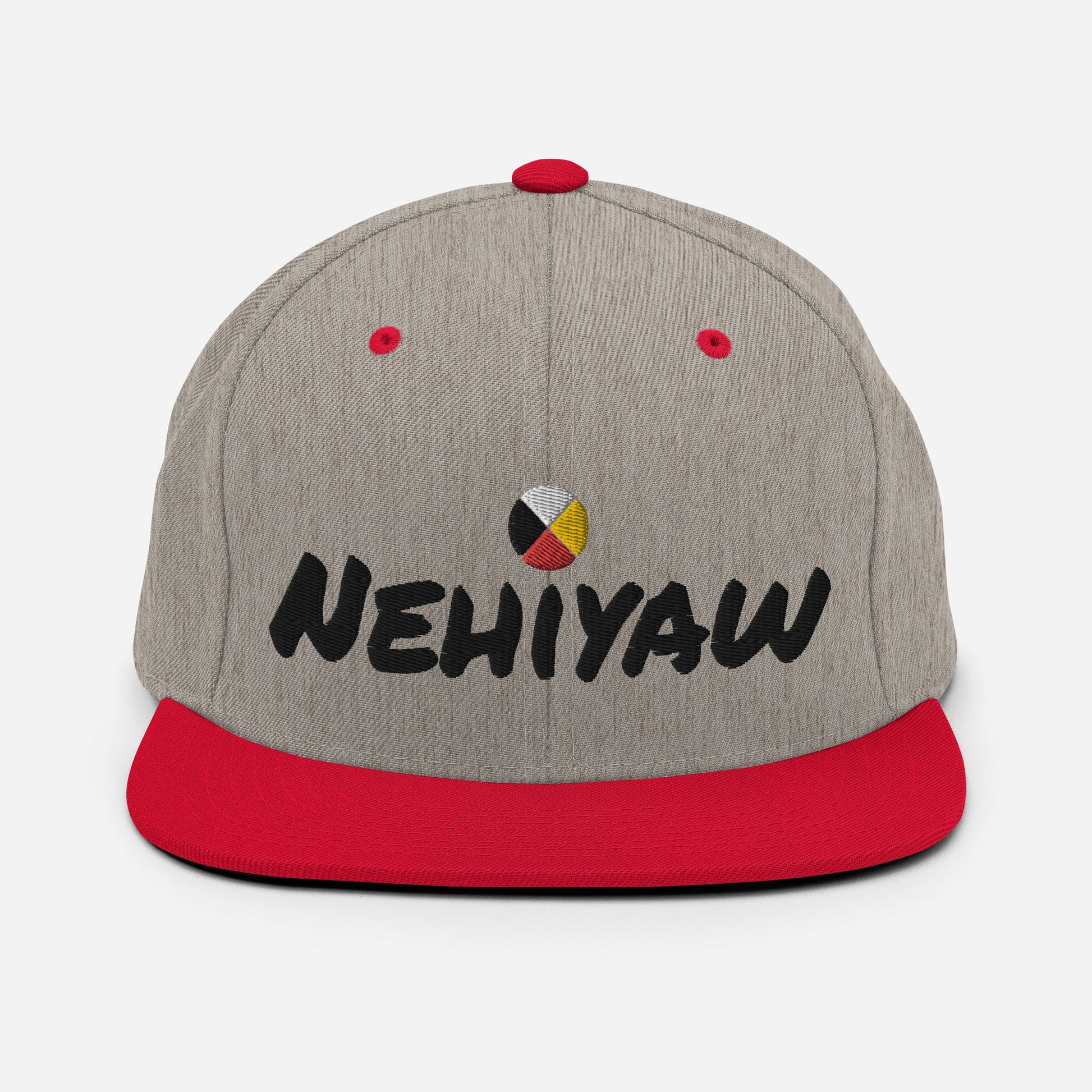 Nehiyaw Cree Snapback Hat - Nikikw Designs
