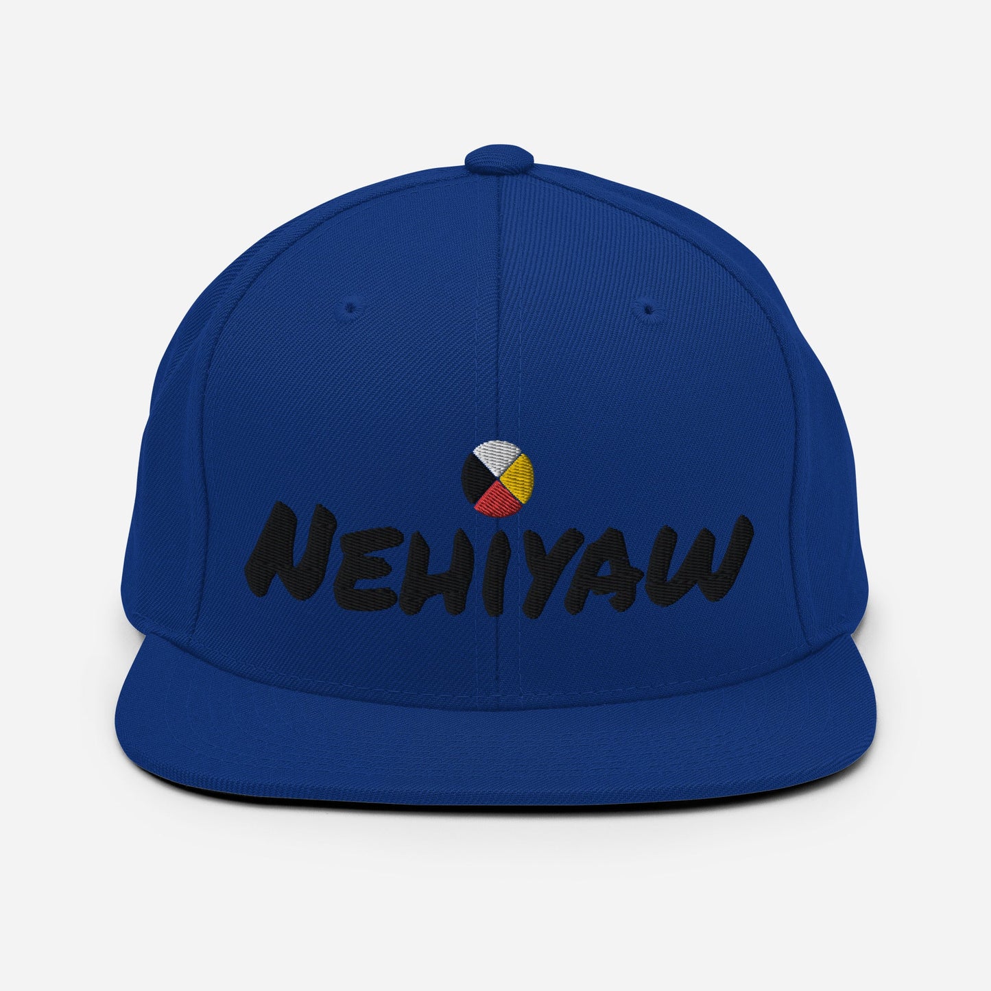 Nehiyaw Cree Snapback Hat - Nikikw Designs