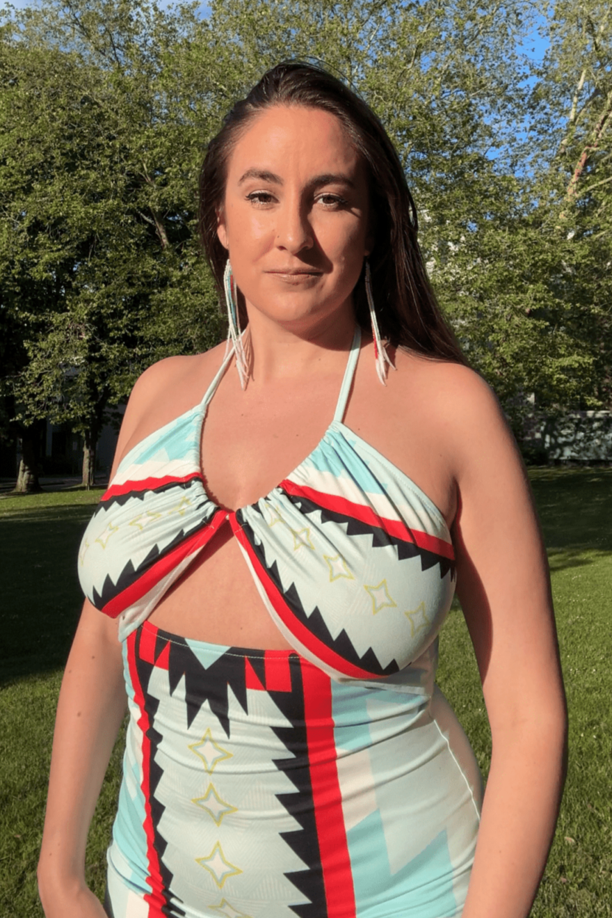 Pow Wow Cami Dress - Nikikw Designs