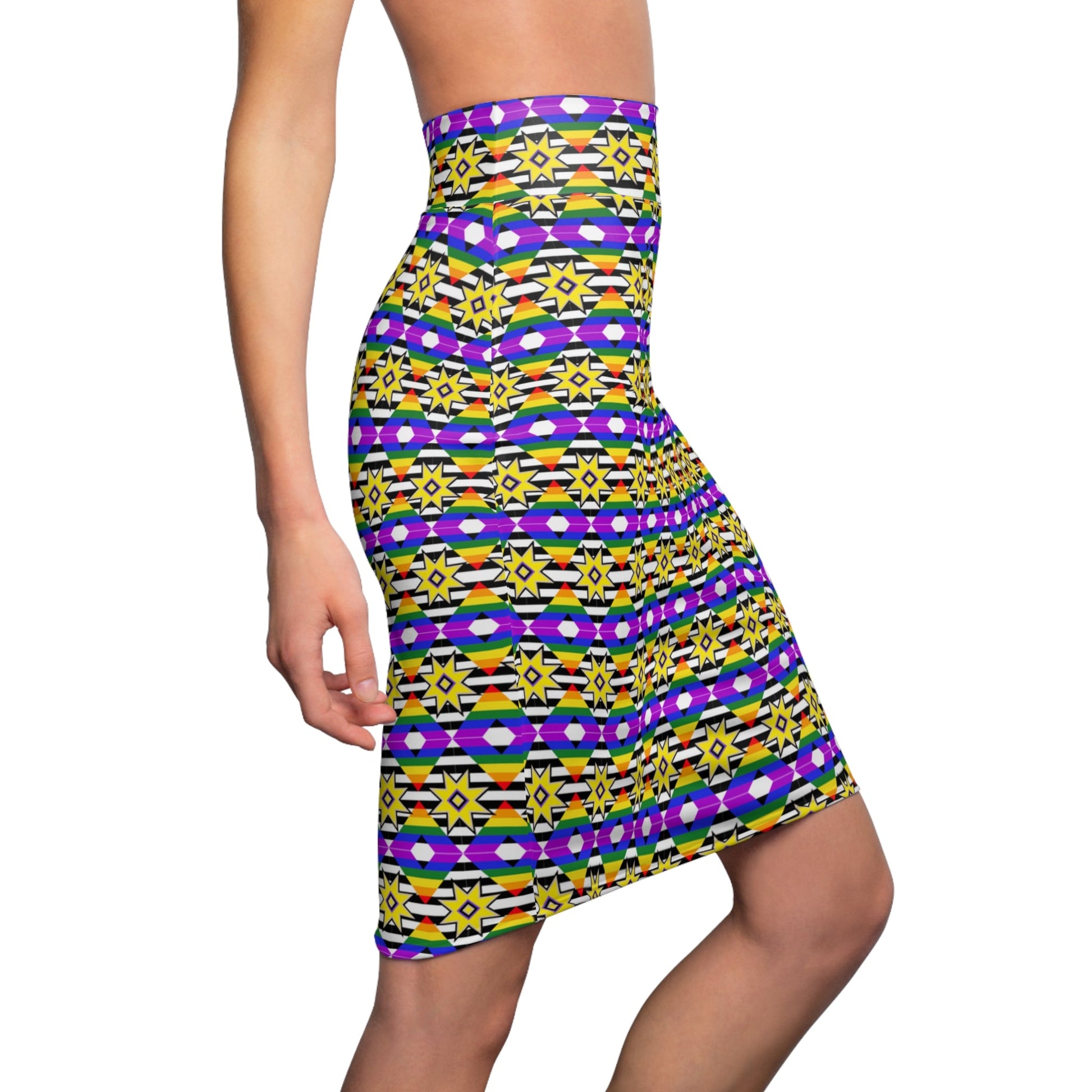 Pride Pencil Skirt - Nikikw Designs