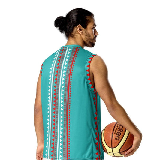 Recycled unisex basketball jersey - Nikikw Designs