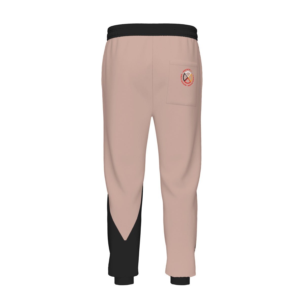 Ribbon Medicine Wheel Unisex Slim Fit Sweatpants - Nikikw Designs