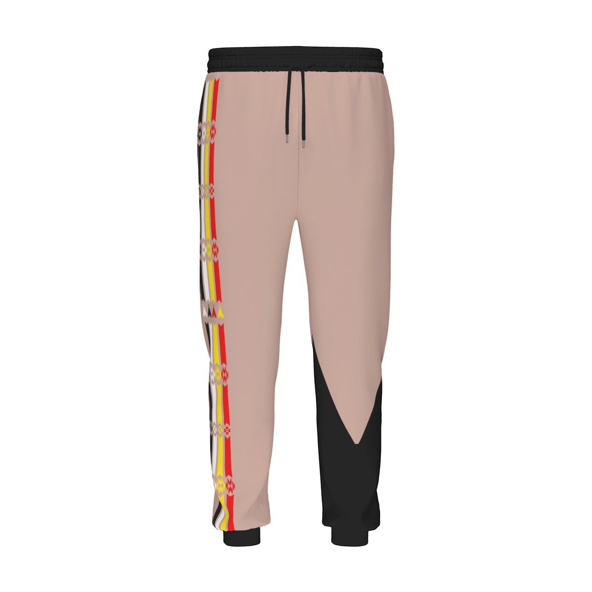 Ribbon Medicine Wheel Unisex Slim Fit Sweatpants - Nikikw Designs