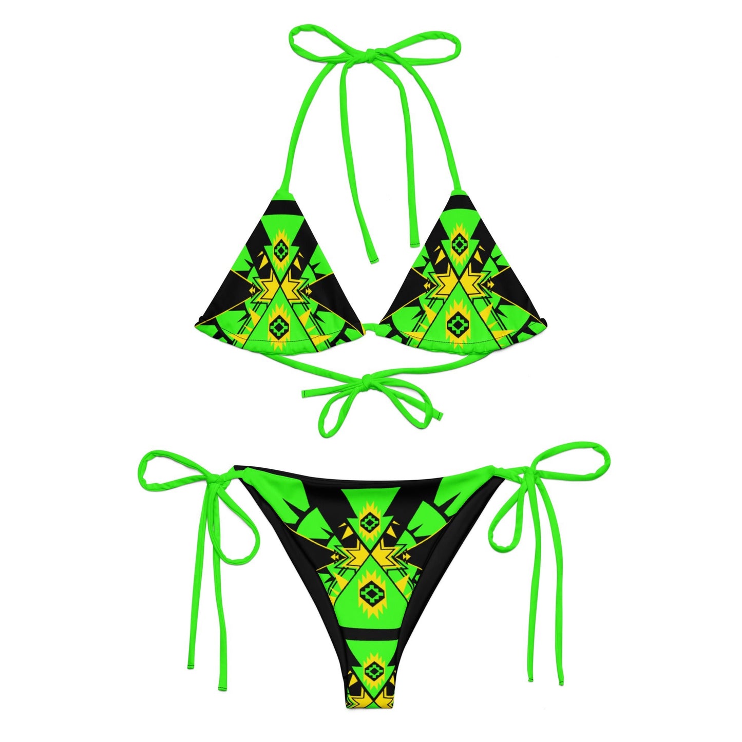 Shooting Star recycled string bikini - Nikikw Designs