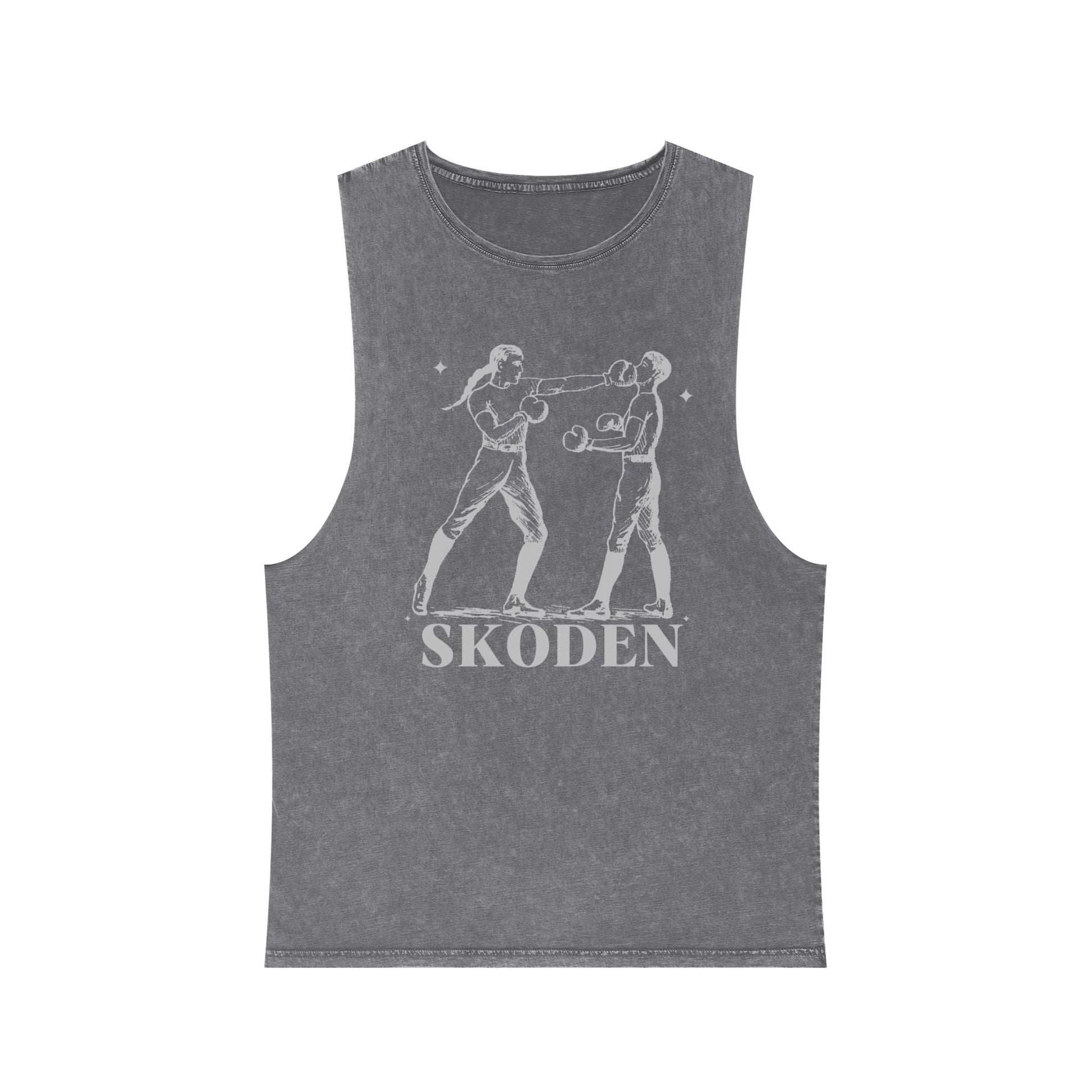 Skoden Stonewash Tank Top - Nikikw Designs