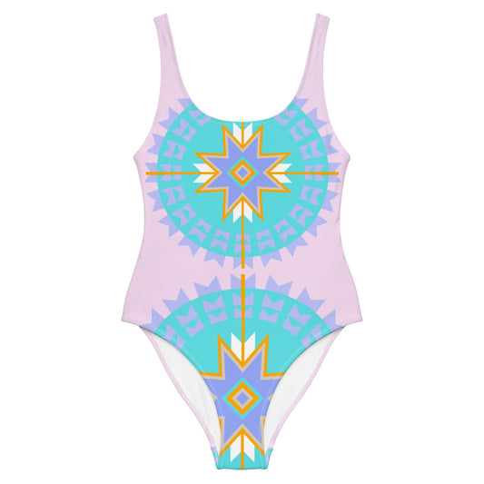 Star Blanket One-Piece Swimsuit - Nikikw Designs
