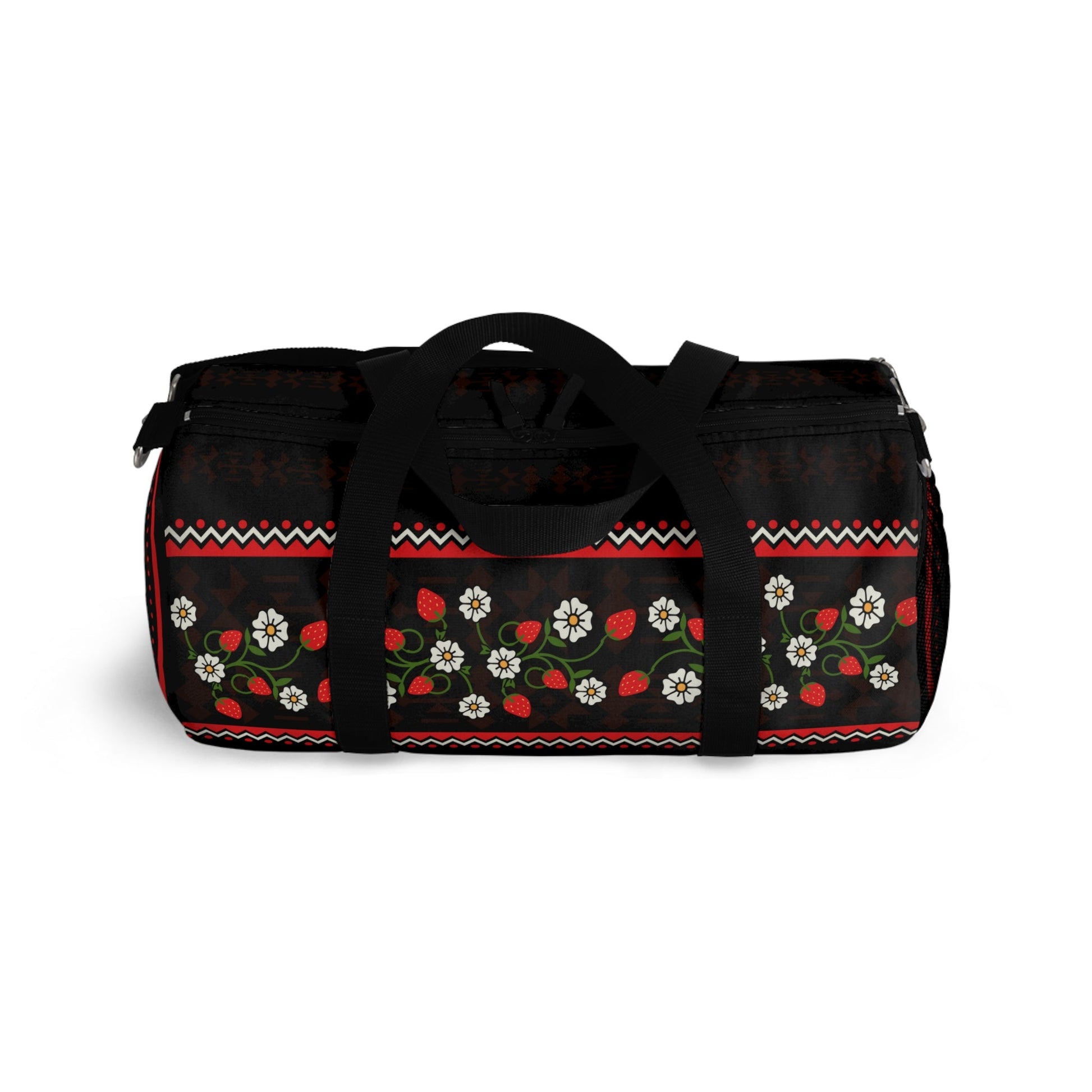 Strawberry HeartBerry Duffel Bag - Nikikw Designs