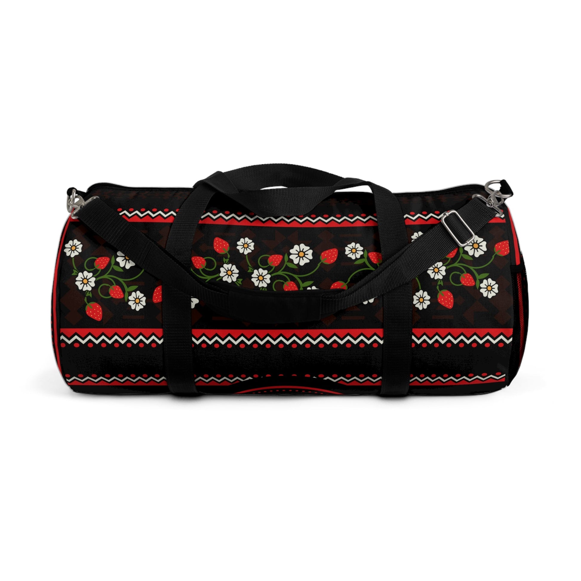 Strawberry HeartBerry Duffel Bag - Nikikw Designs