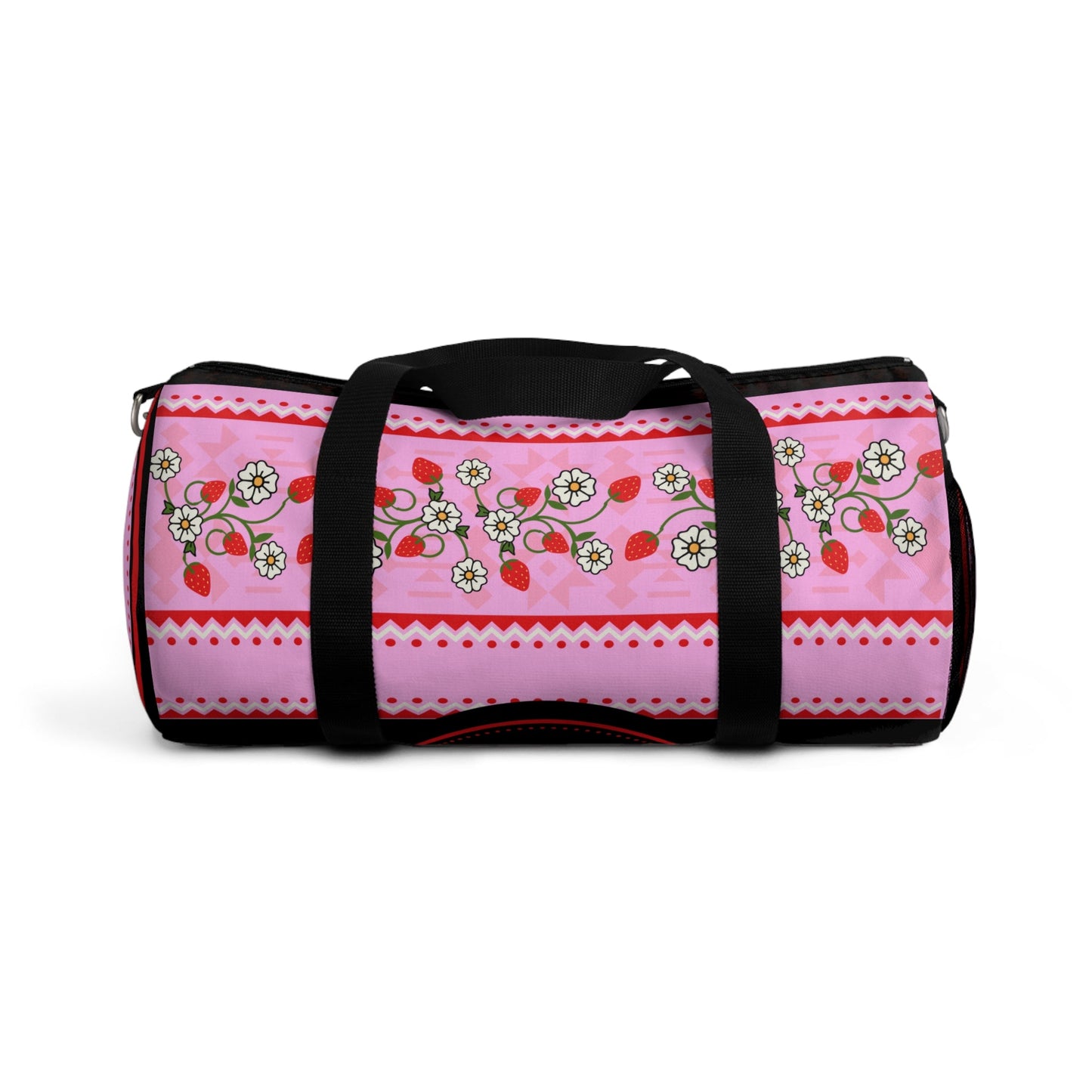 Strawberry HeartBerry Duffel Bag - Nikikw Designs