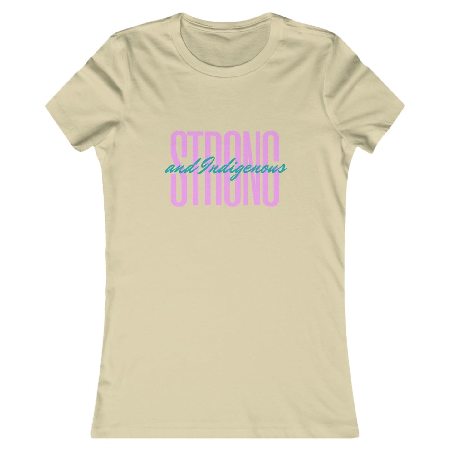 Strong Indigenous Women's Favorite Tee - Nikikw Designs